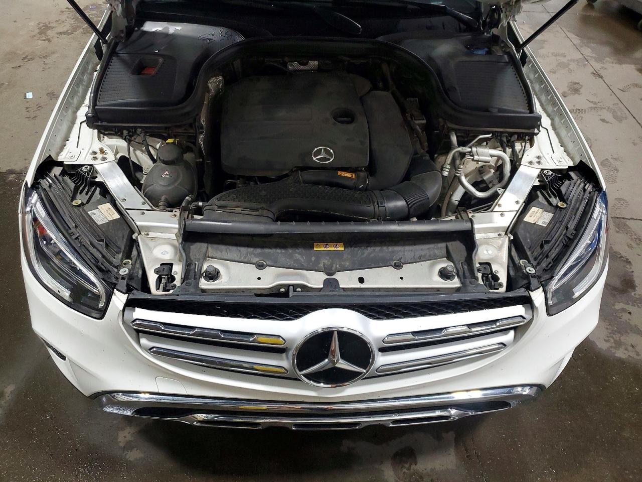 2020 Mercedes-benz Glc 300 White vin: WDC0G8DB8LF692686
