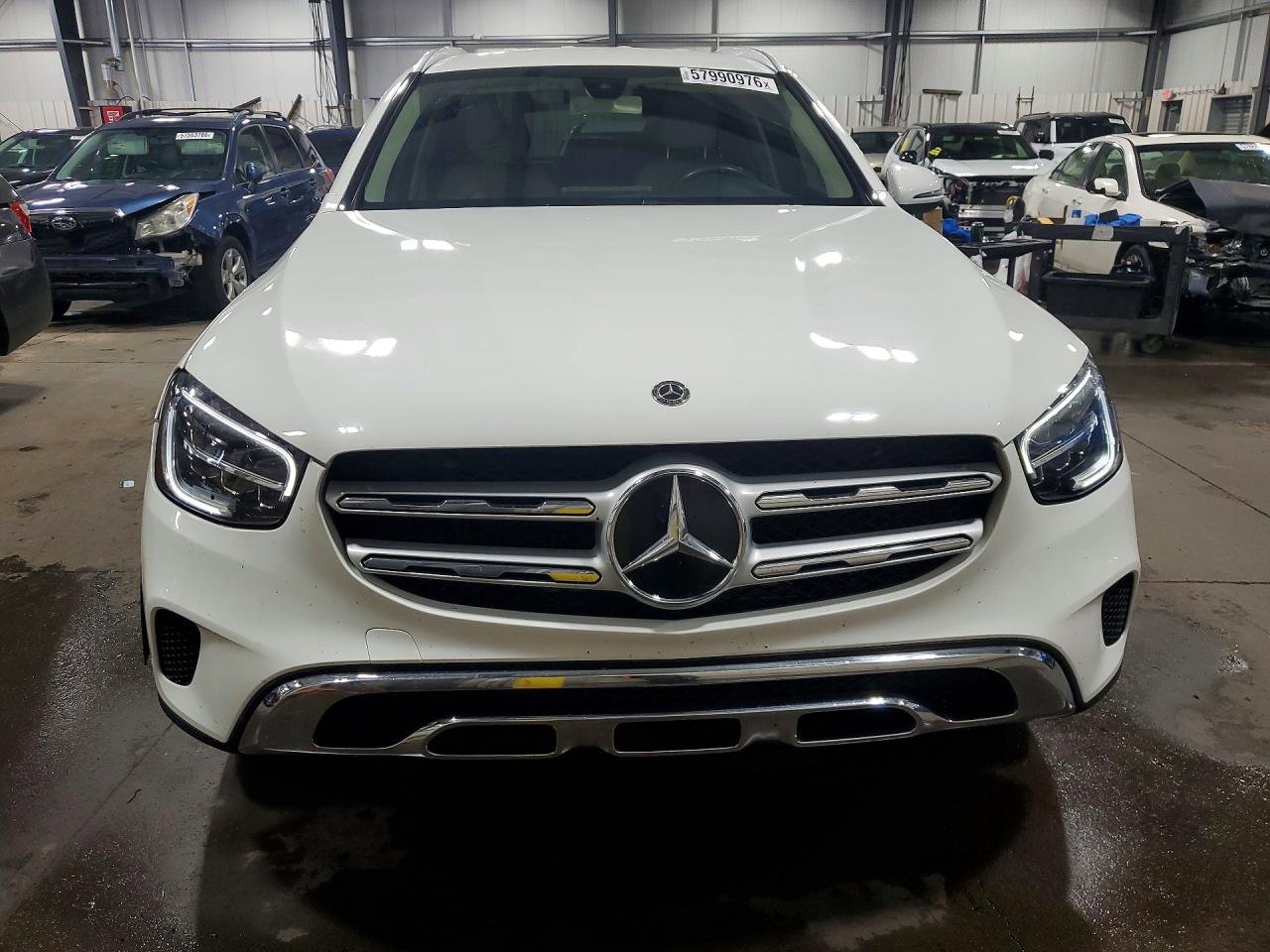 2020 Mercedes-benz Glc 300 White vin: WDC0G8DB8LF692686