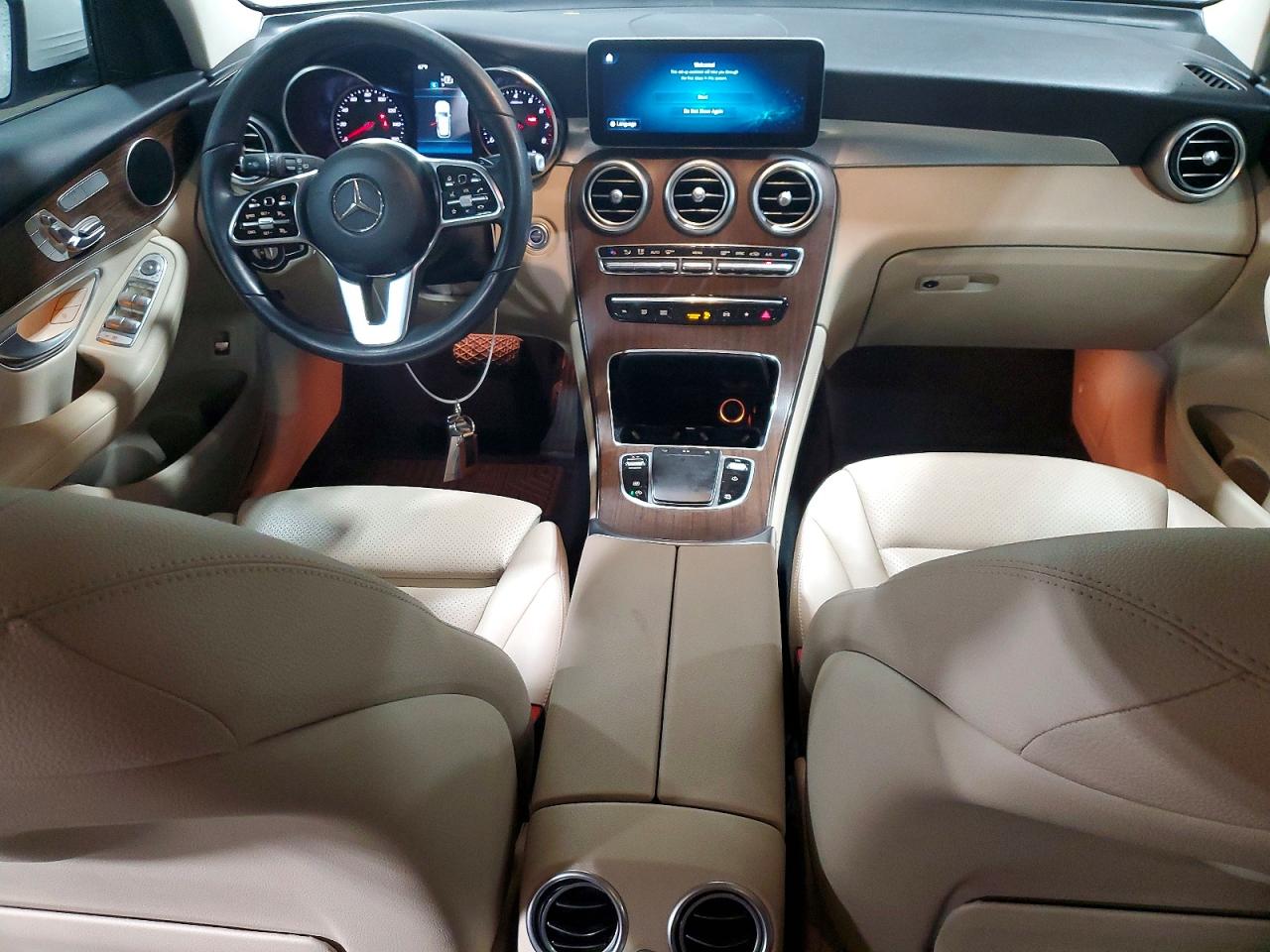 2020 Mercedes-benz Glc 300 White vin: WDC0G8DB8LF692686