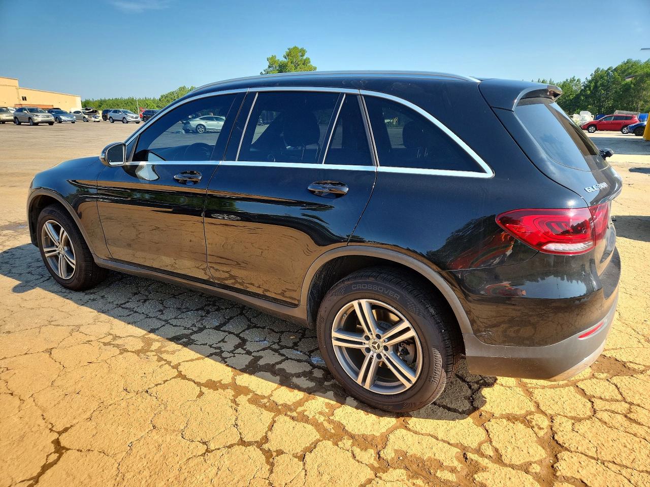 2020 Mercedes-benz Glc 300 4matic Черный vin: WDC0G8EB3LF708677