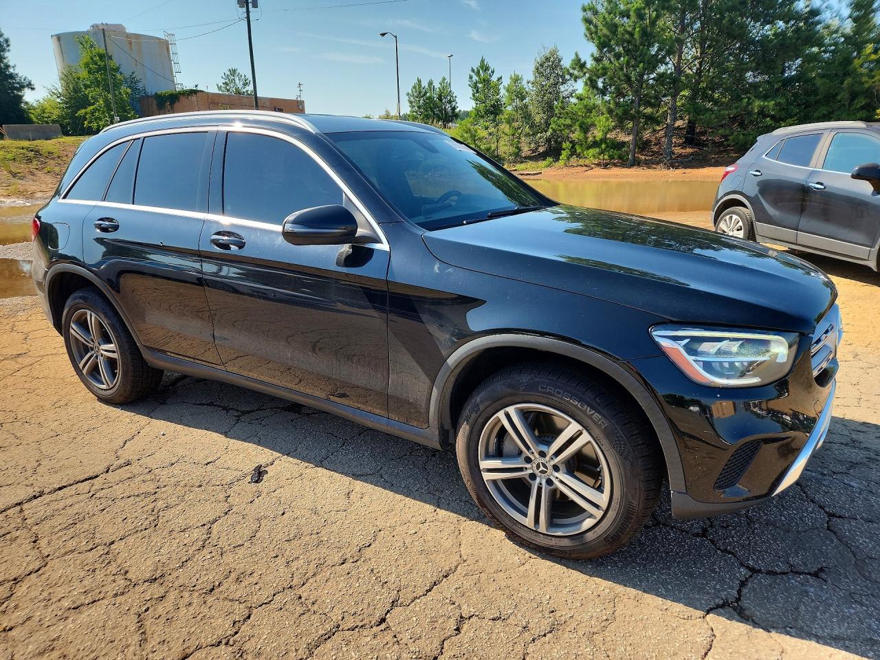 2020 Mercedes-benz Glc 300 4matic Черный vin: WDC0G8EB3LF708677
