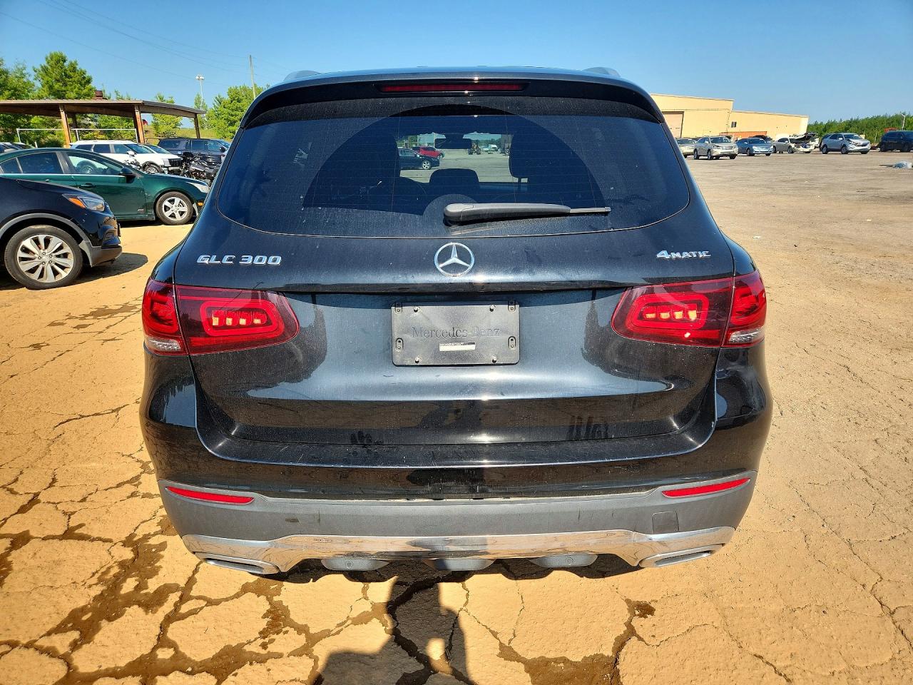 2020 Mercedes-benz Glc 300 4matic Черный vin: WDC0G8EB3LF708677