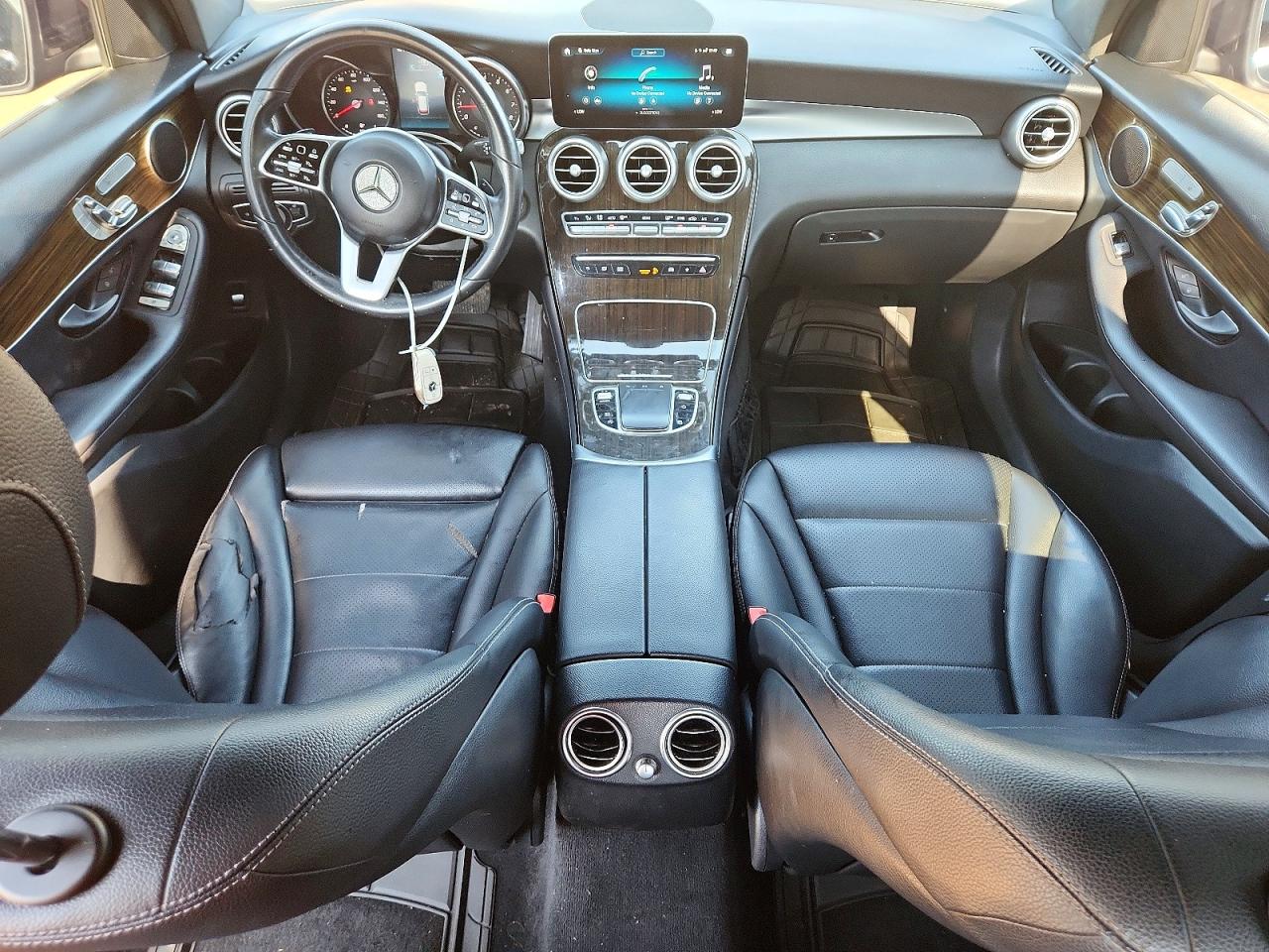 2020 Mercedes-benz Glc 300 4matic Черный vin: WDC0G8EB3LF708677