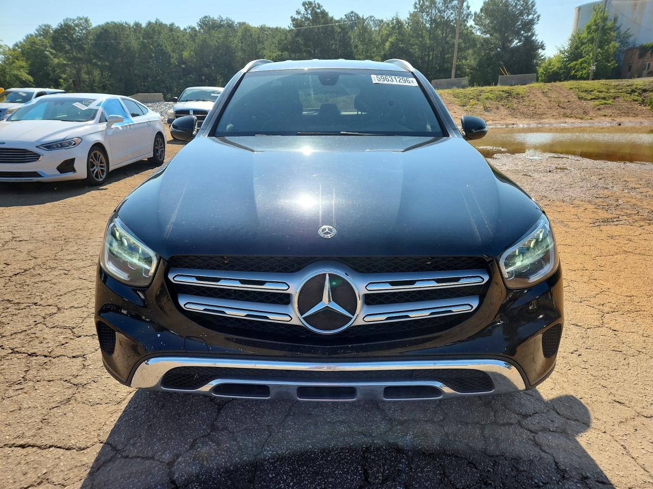 2020 Mercedes-benz Glc 300 4matic Черный vin: WDC0G8EB3LF708677
