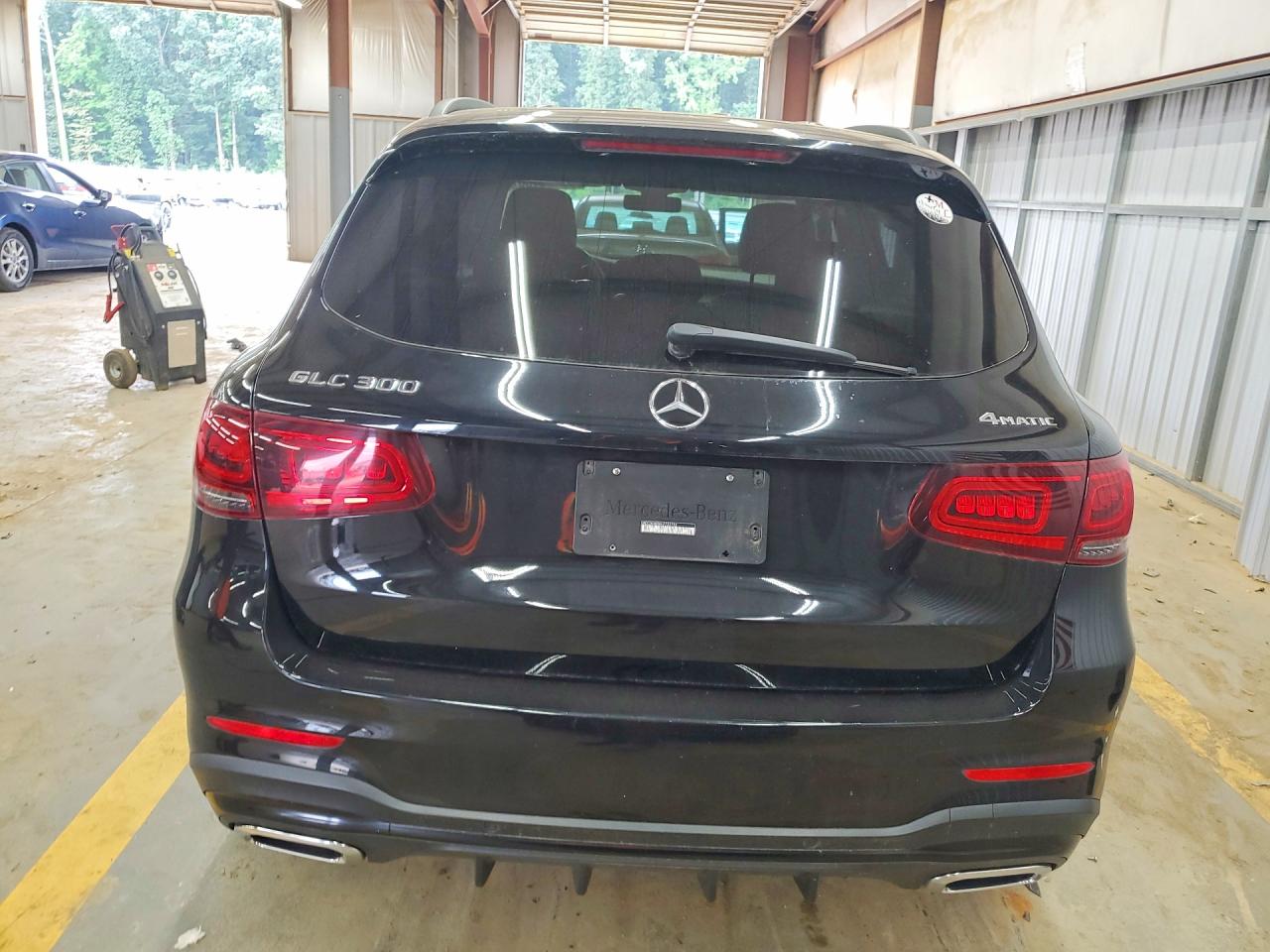 2020 Mercedes-benz Glc 300 4matic Black vin: WDC0G8EB6LF722752