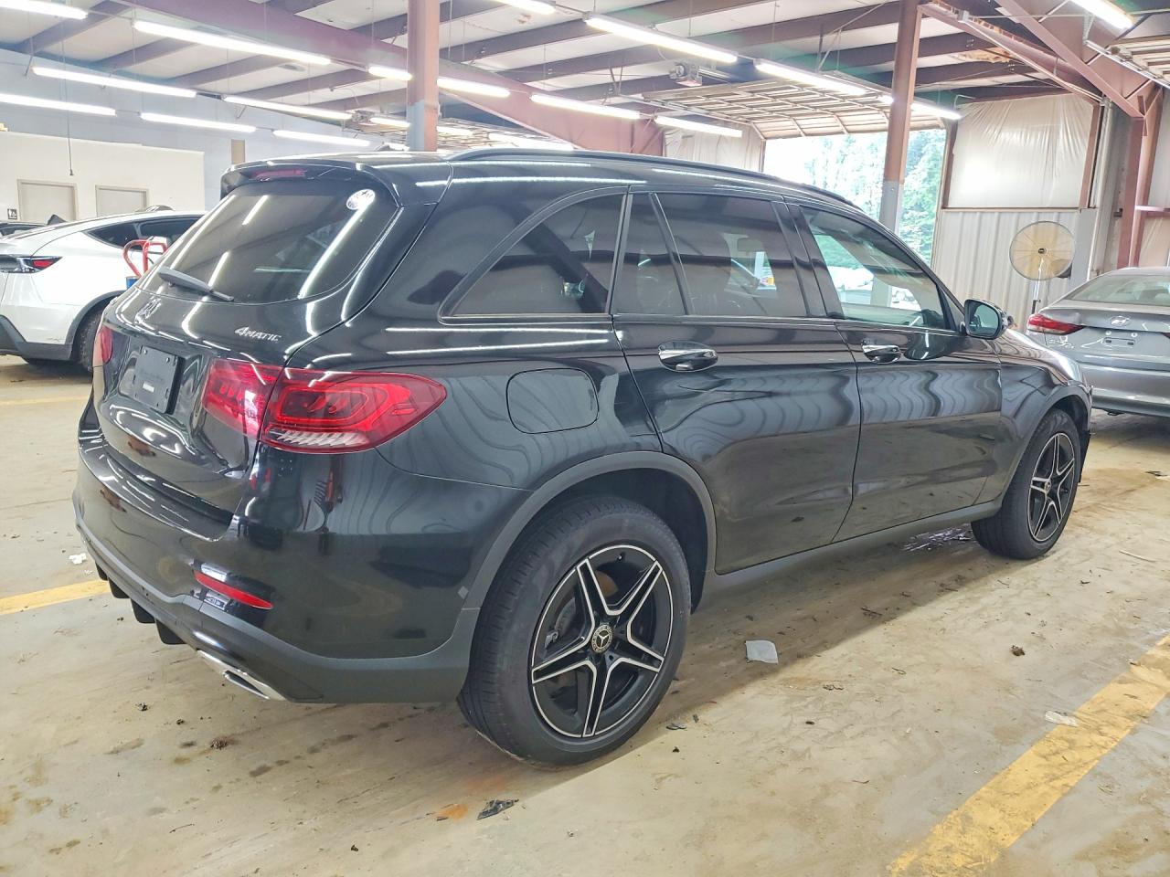 2020 Mercedes-benz Glc 300 4matic Black vin: WDC0G8EB6LF722752