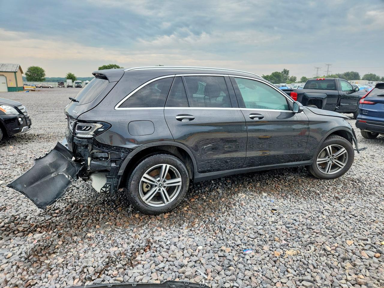 2020 Mercedes-benz Glc 300 4matic Gray vin: WDC0G8EB6LF742175