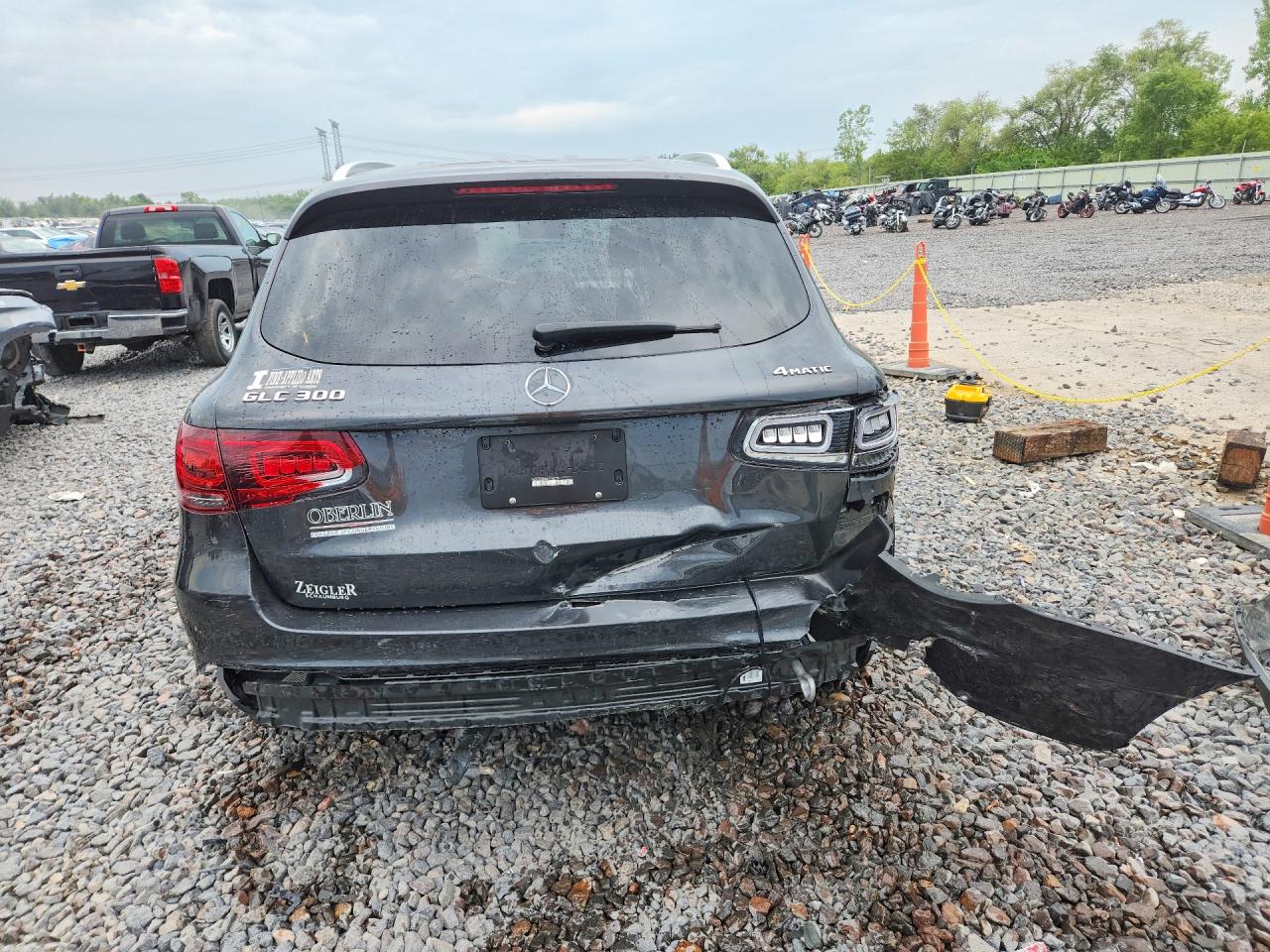 2020 Mercedes-benz Glc 300 4matic Gray vin: WDC0G8EB6LF742175