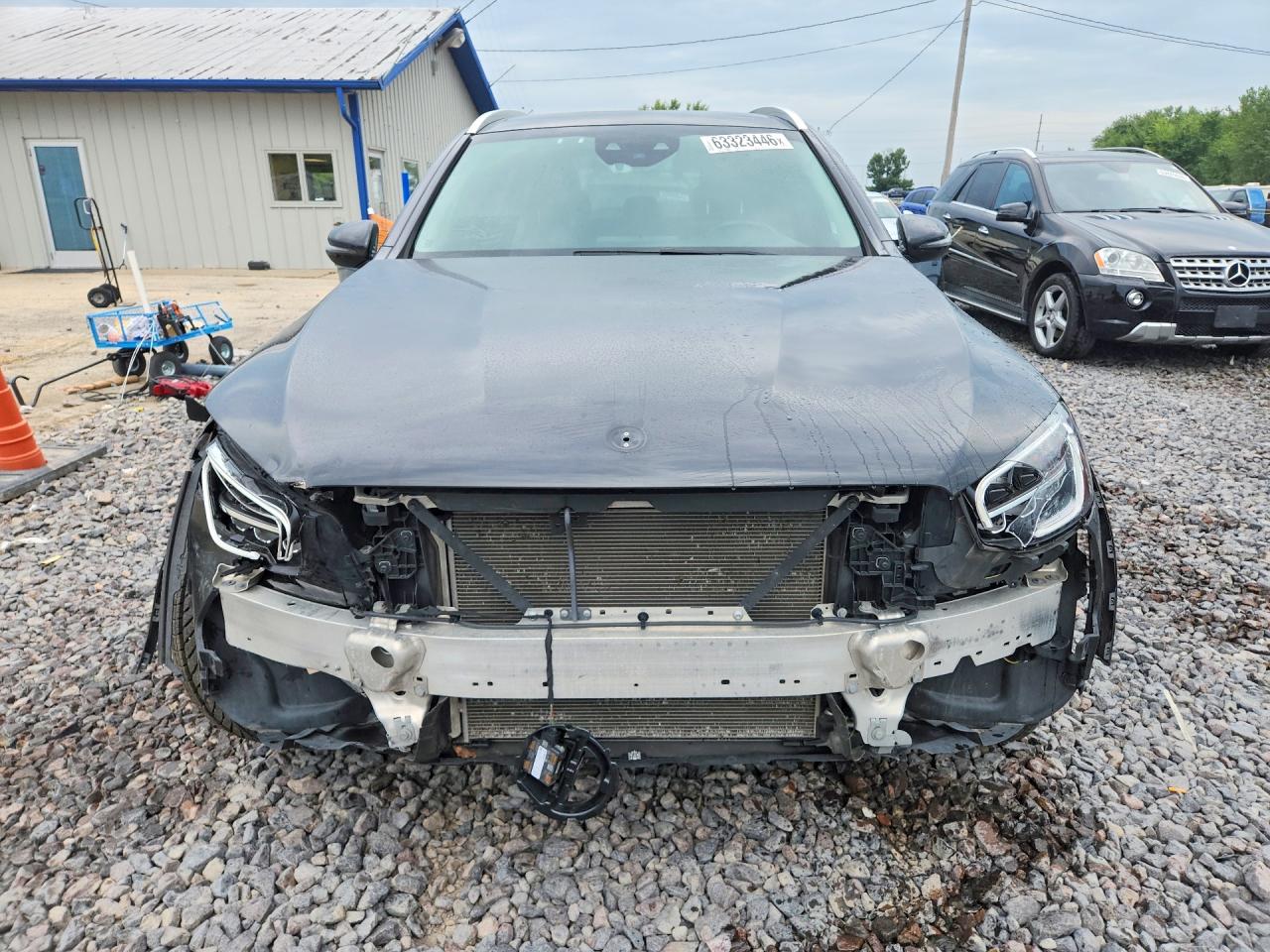 2020 Mercedes-benz Glc 300 4matic Gray vin: WDC0G8EB6LF742175