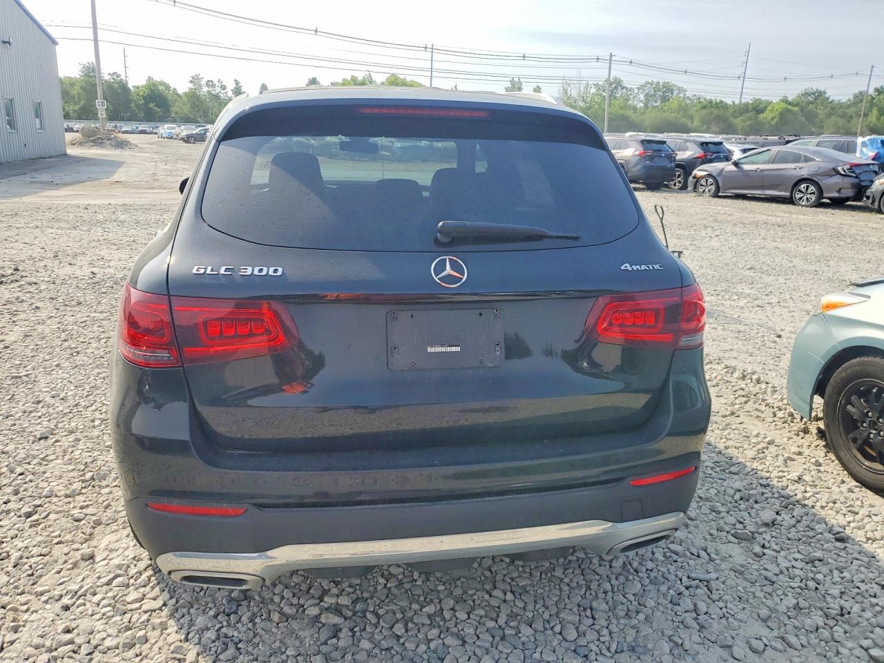 2020 Mercedes-benz Glc 300 4matic Черный vin: WDC0G8EB7LF718371