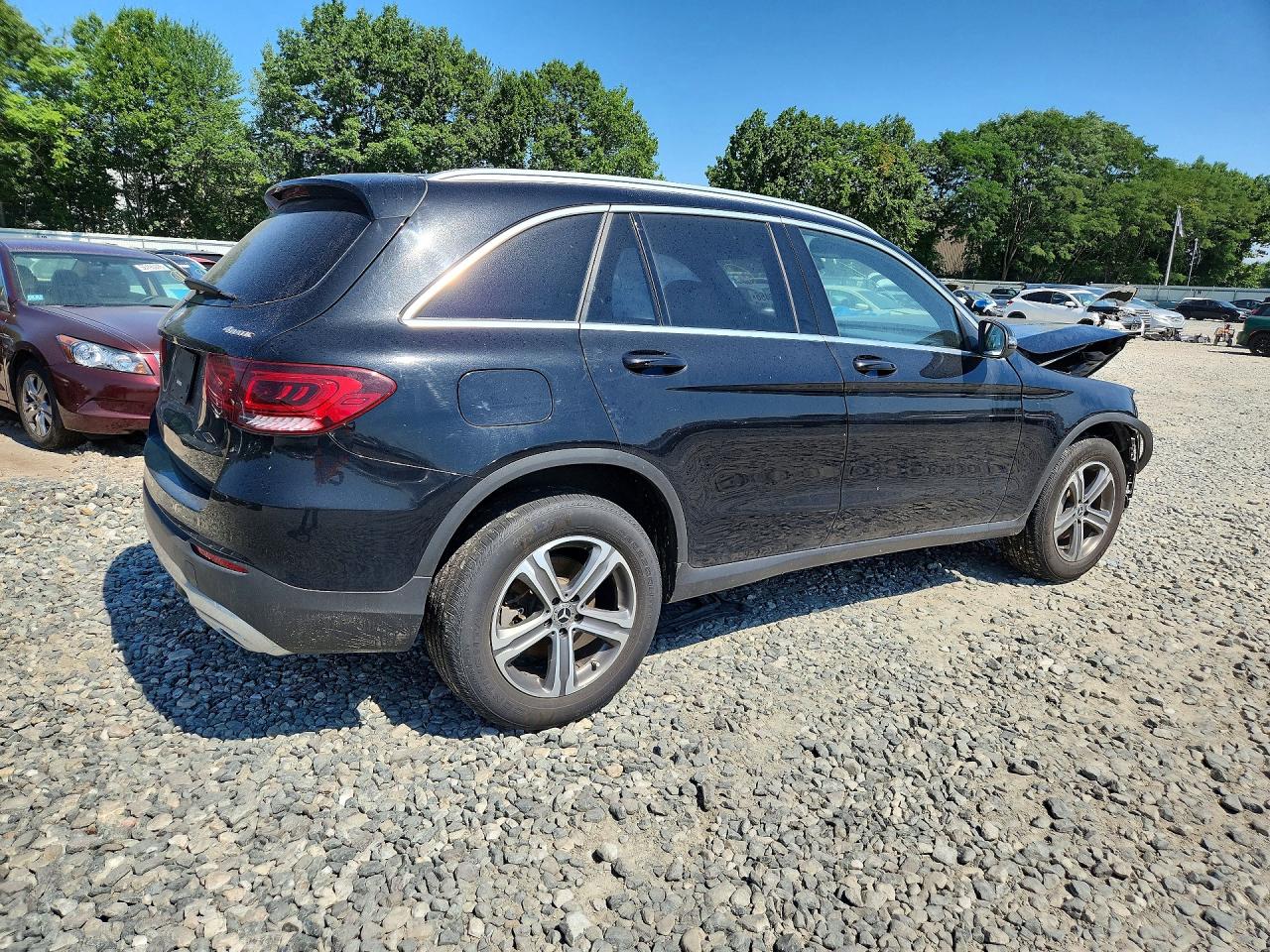 2020 Mercedes-benz Glc 300 4matic Черный vin: WDC0G8EB7LF718371