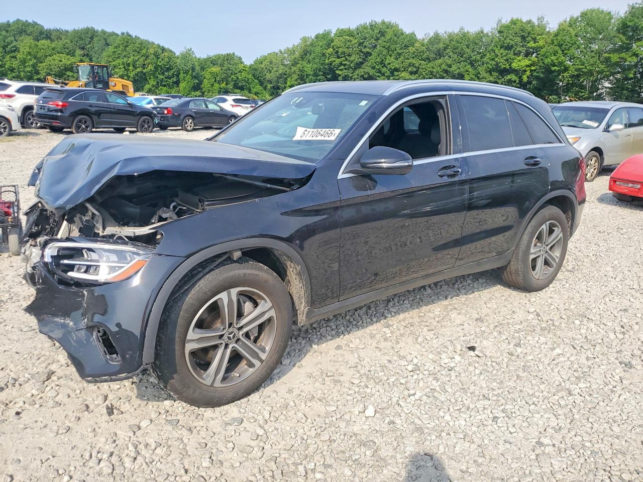 2020 Mercedes-benz Glc 300 4matic Черный vin: WDC0G8EB7LF718371