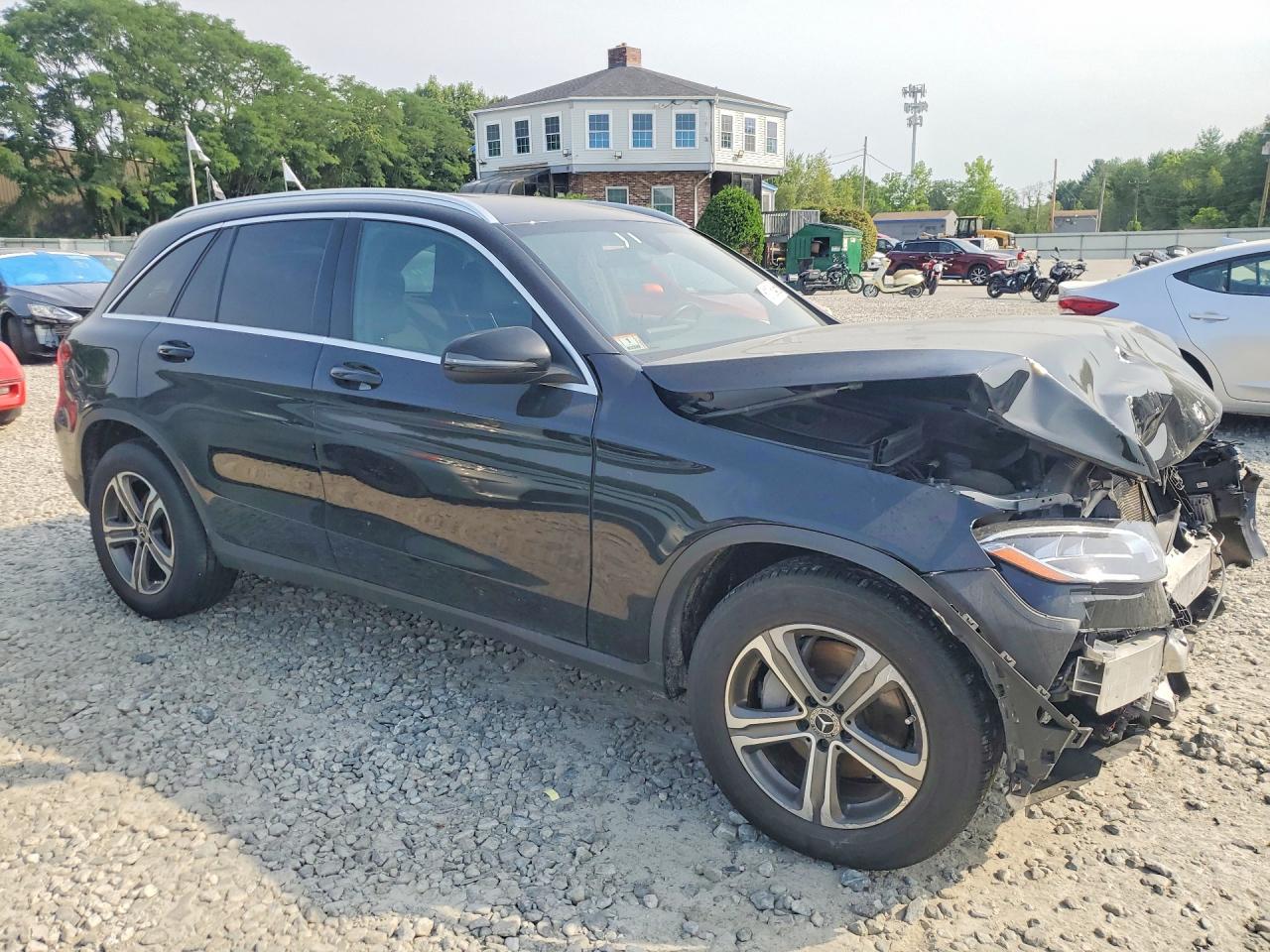 2020 Mercedes-benz Glc 300 4matic Черный vin: WDC0G8EB7LF718371
