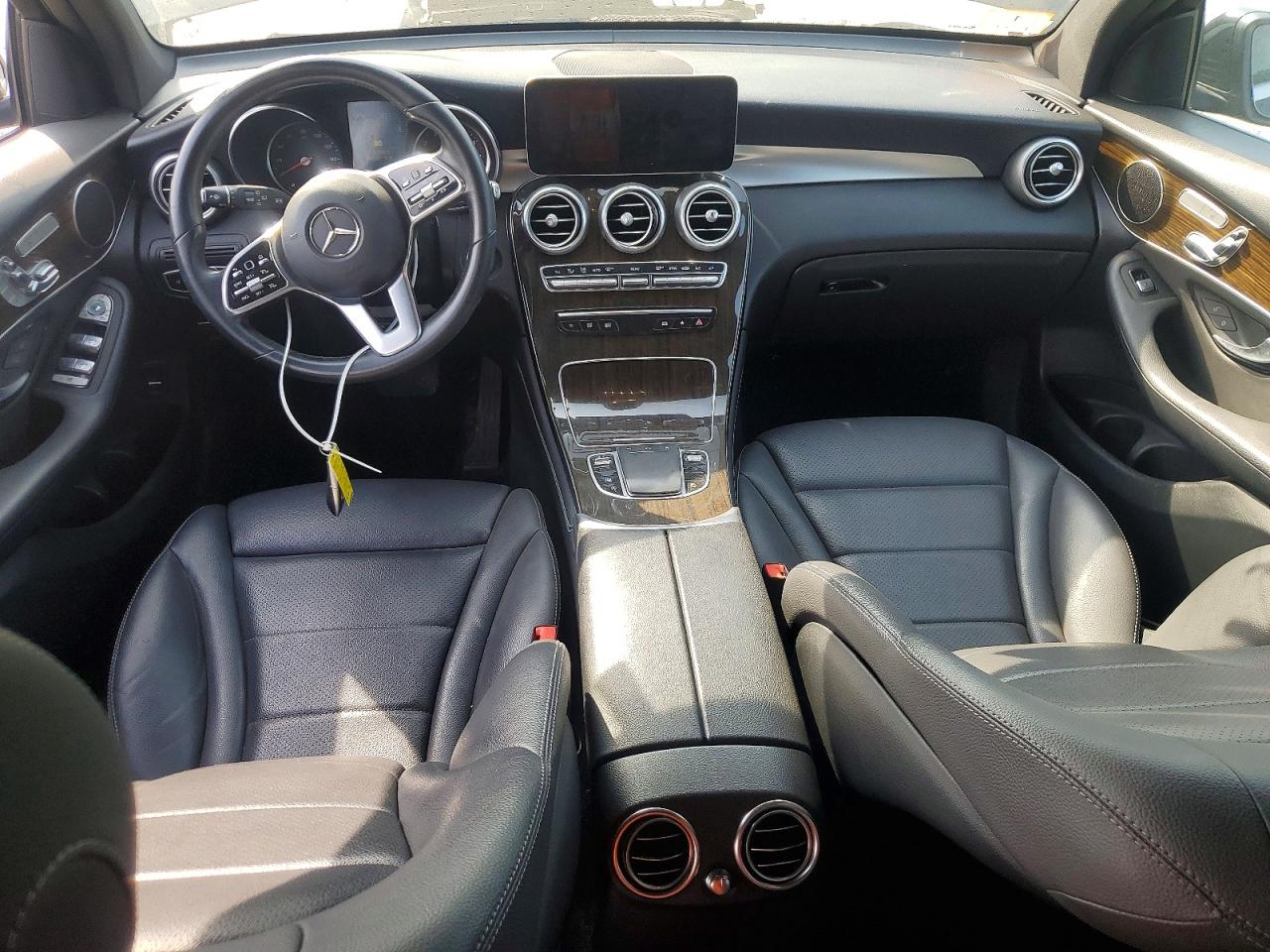 2020 Mercedes-benz Glc 300 4matic Черный vin: WDC0G8EB7LF718371
