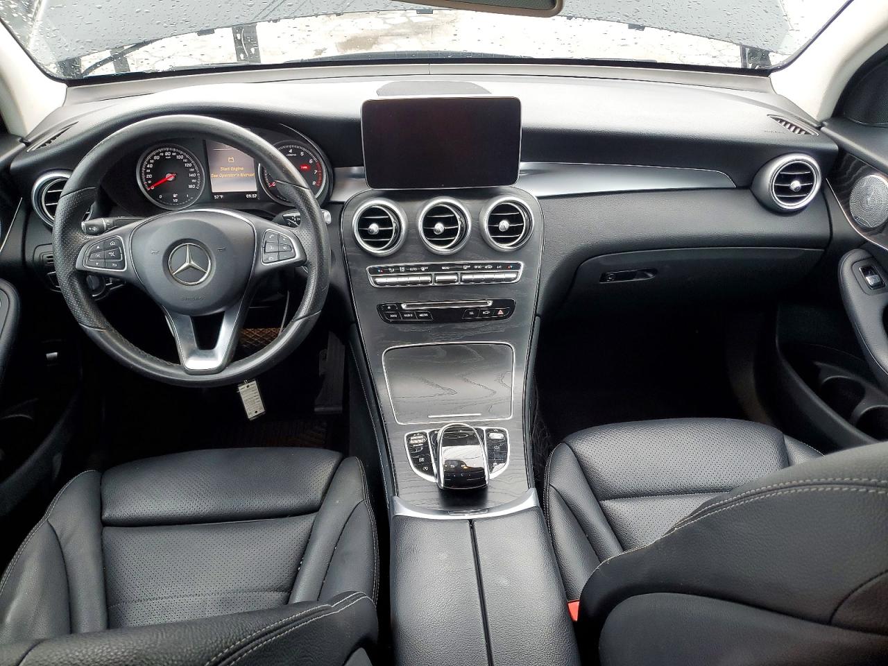 2017 Mercedes-benz Glc Coupe 300 4matic Черный vin: WDC0J4KB2HF260633
