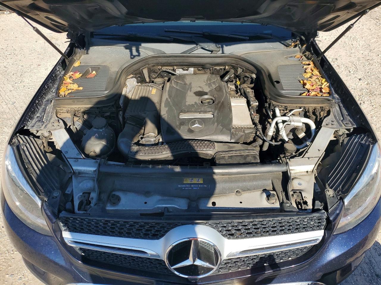2017 Mercedes-benz Glc Coupe 300 4matic Blue vin: WDC0J4KB5HF152779