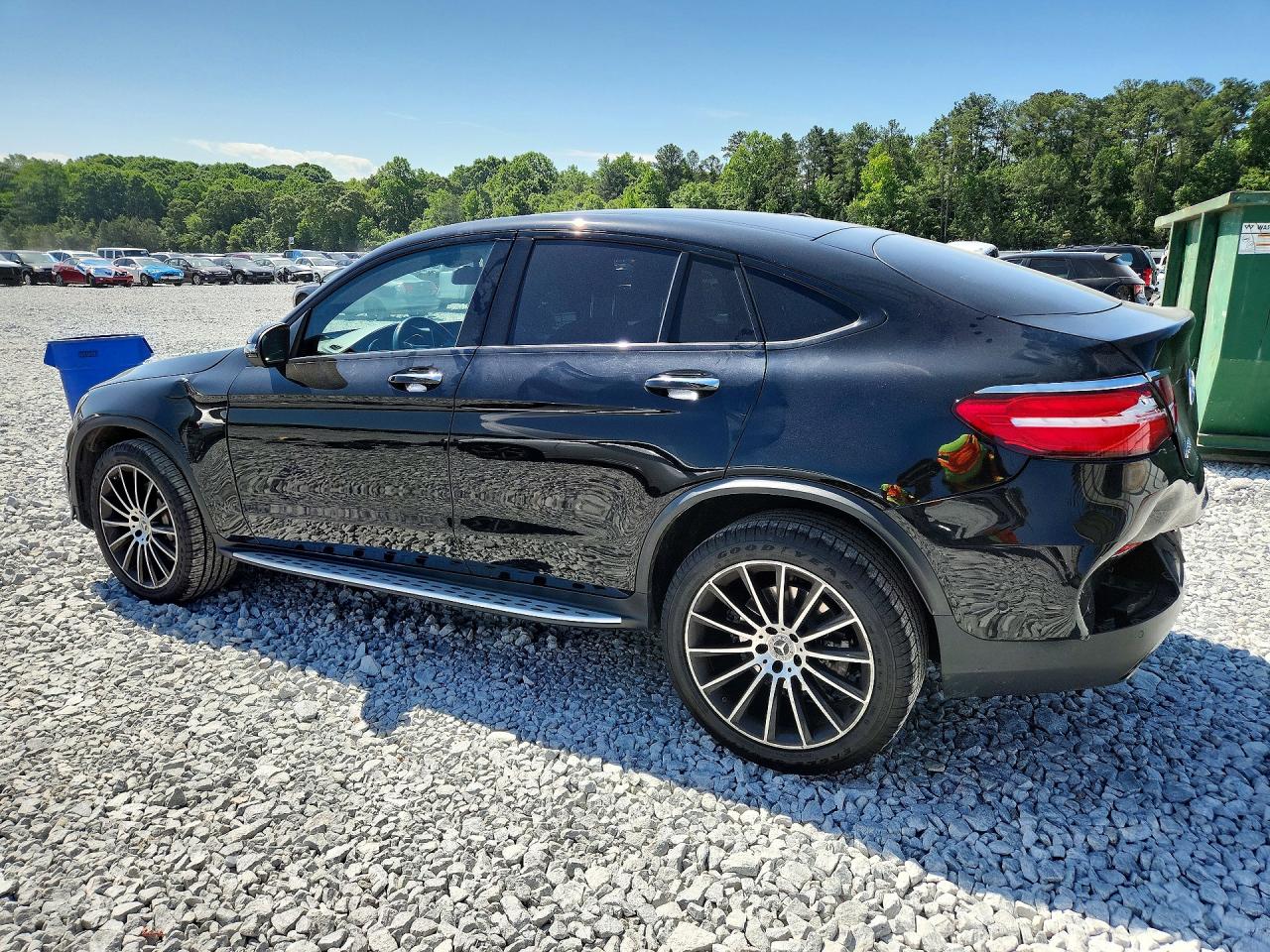 2019 Mercedes-benz Glc Coupe 300 4matic Black vin: WDC0J4KB9KF591555