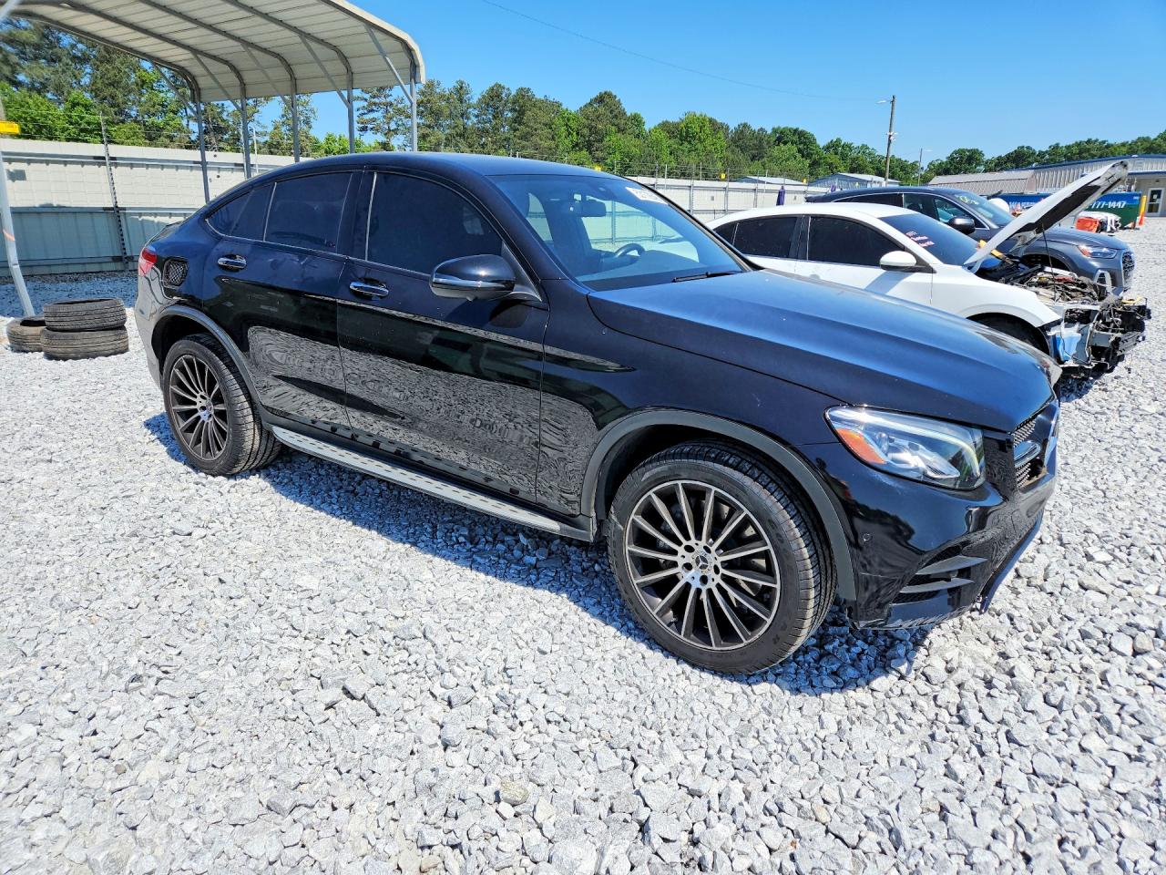 2019 Mercedes-benz Glc Coupe 300 4matic Black vin: WDC0J4KB9KF591555