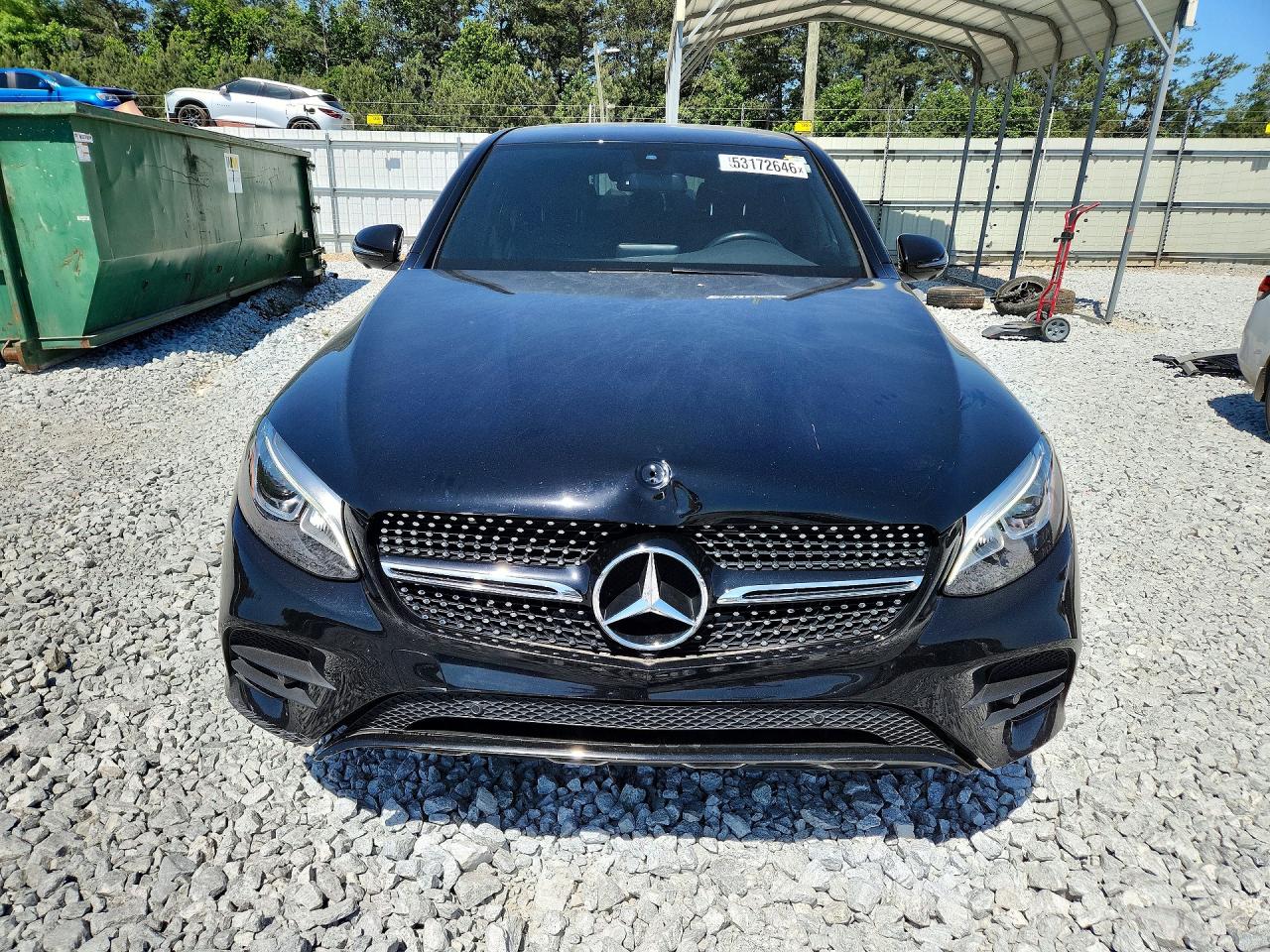 2019 Mercedes-benz Glc Coupe 300 4matic Black vin: WDC0J4KB9KF591555
