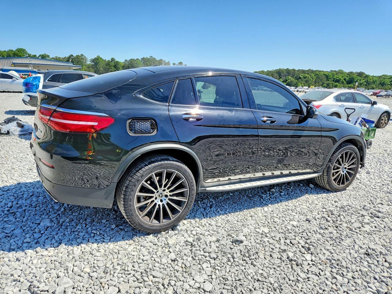 2019 Mercedes-benz Glc Coupe 300 4matic Black vin: WDC0J4KB9KF591555