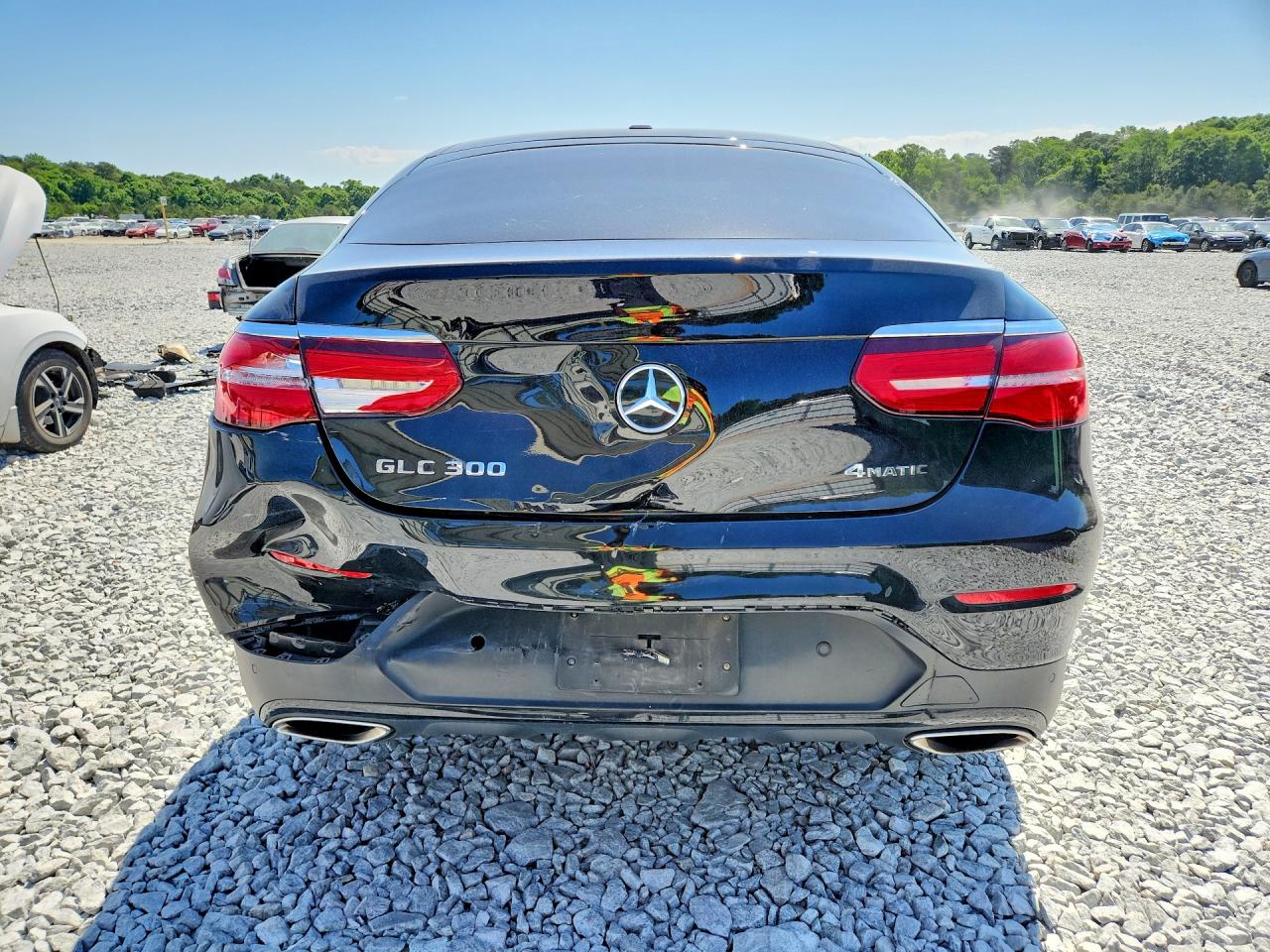 2019 Mercedes-benz Glc Coupe 300 4matic Black vin: WDC0J4KB9KF591555