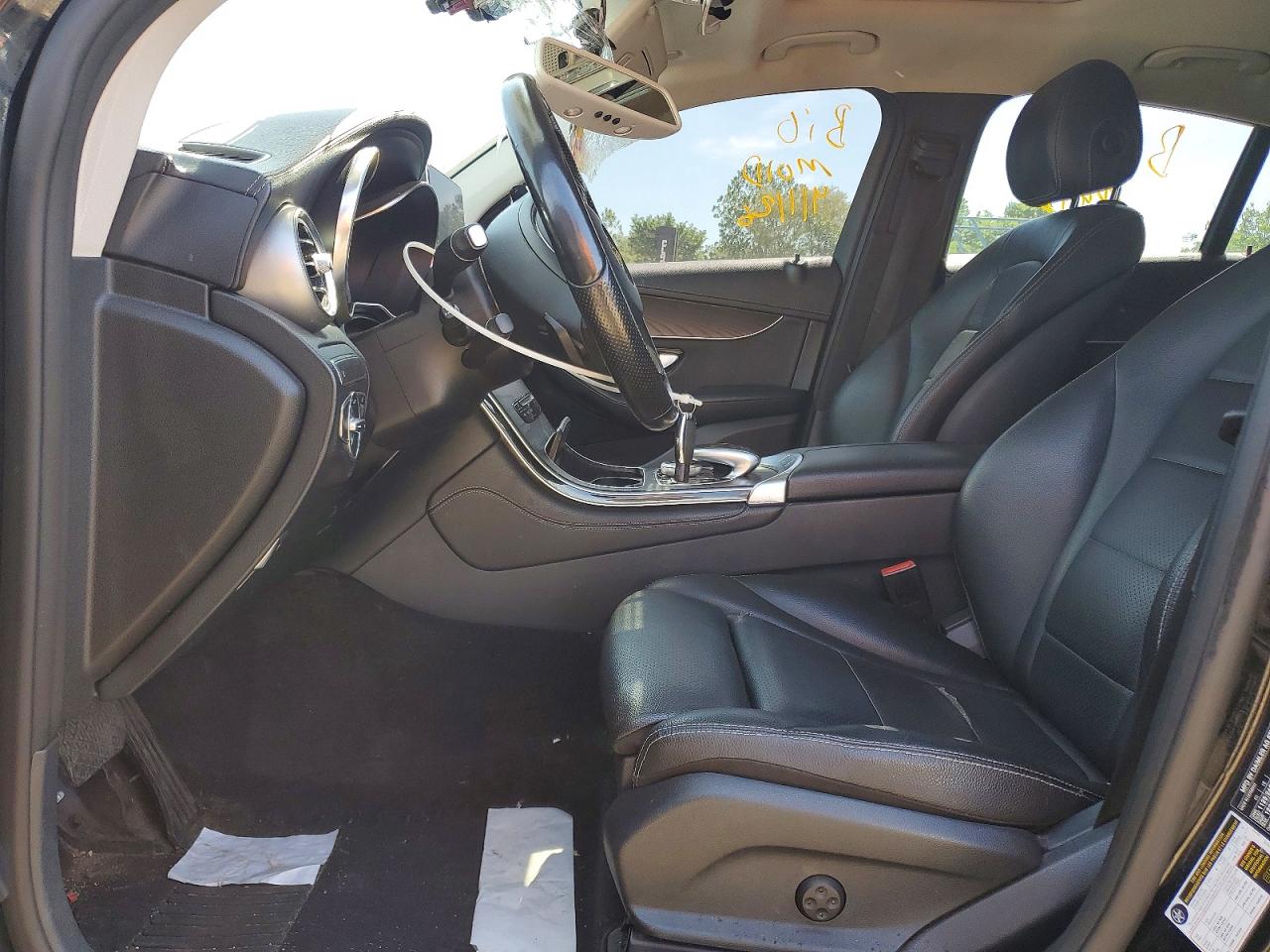 2017 Mercedes-benz Glc Coupe 300 4matic Black vin: WDC0J4KBXHF234068