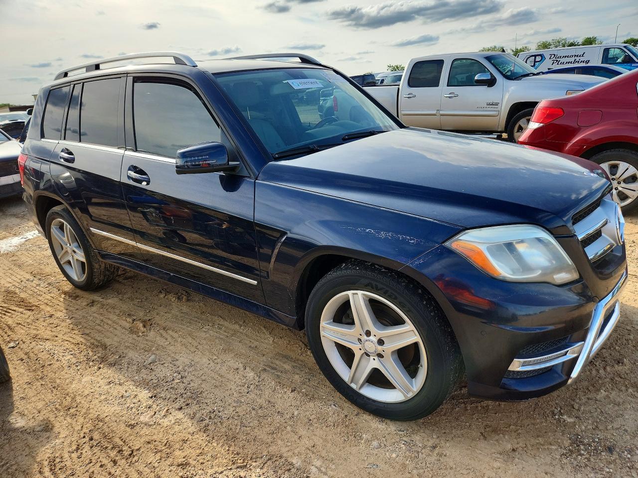 2014 Mercedes-benz Glk 250 Bluetec Blue vin: WDCGG0EB0EG200762