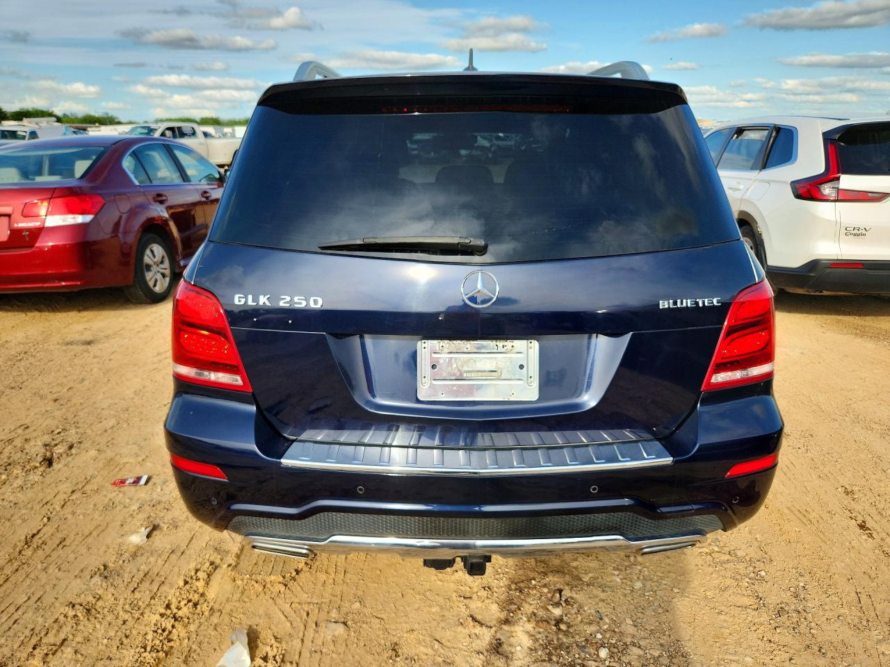 2014 Mercedes-benz Glk 250 Bluetec Blue vin: WDCGG0EB0EG200762