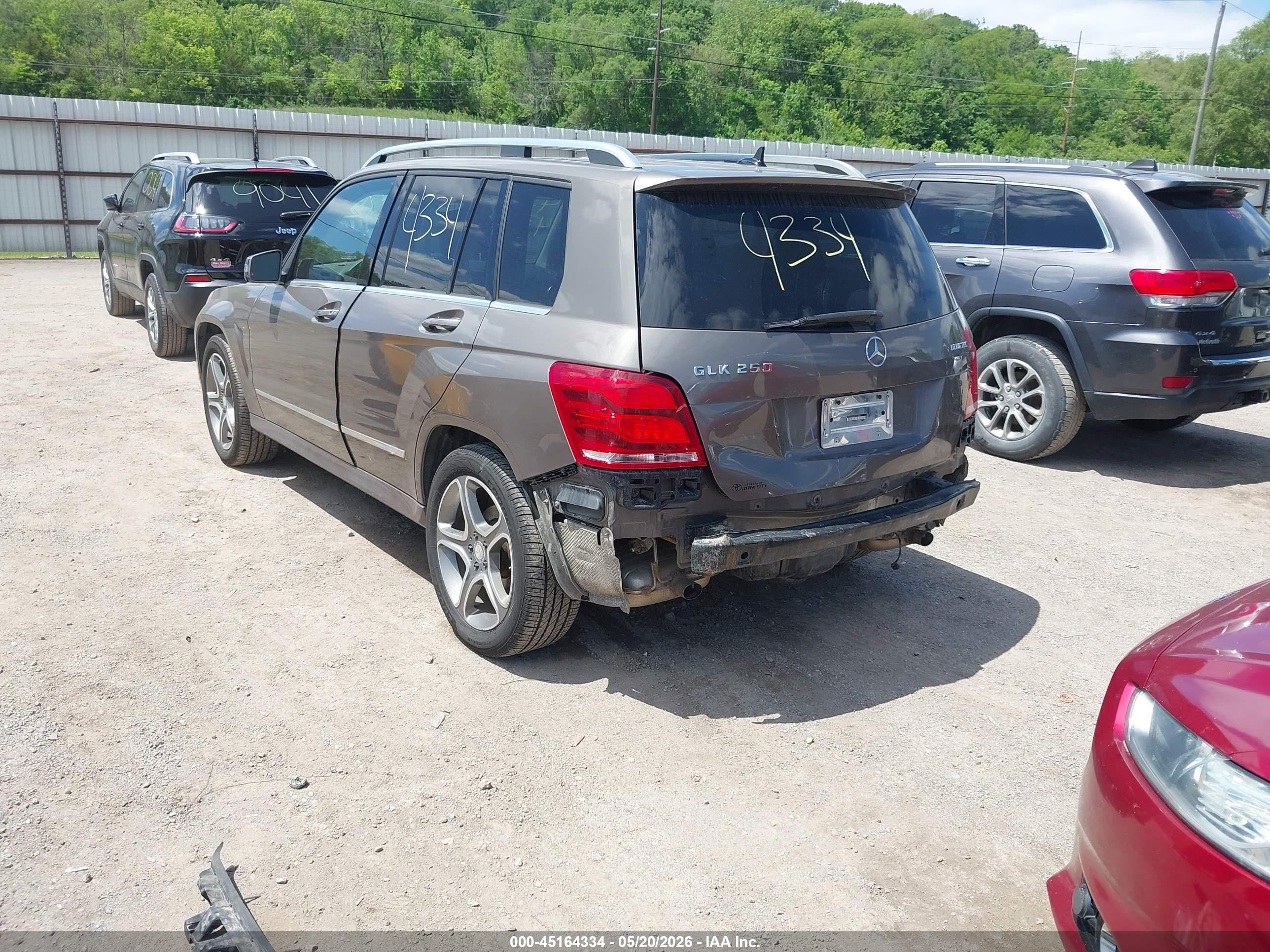 2014 Mercedes-benz Glk 250 Bluetec 4matic Tan vin: WDCGG0EB0EG222258