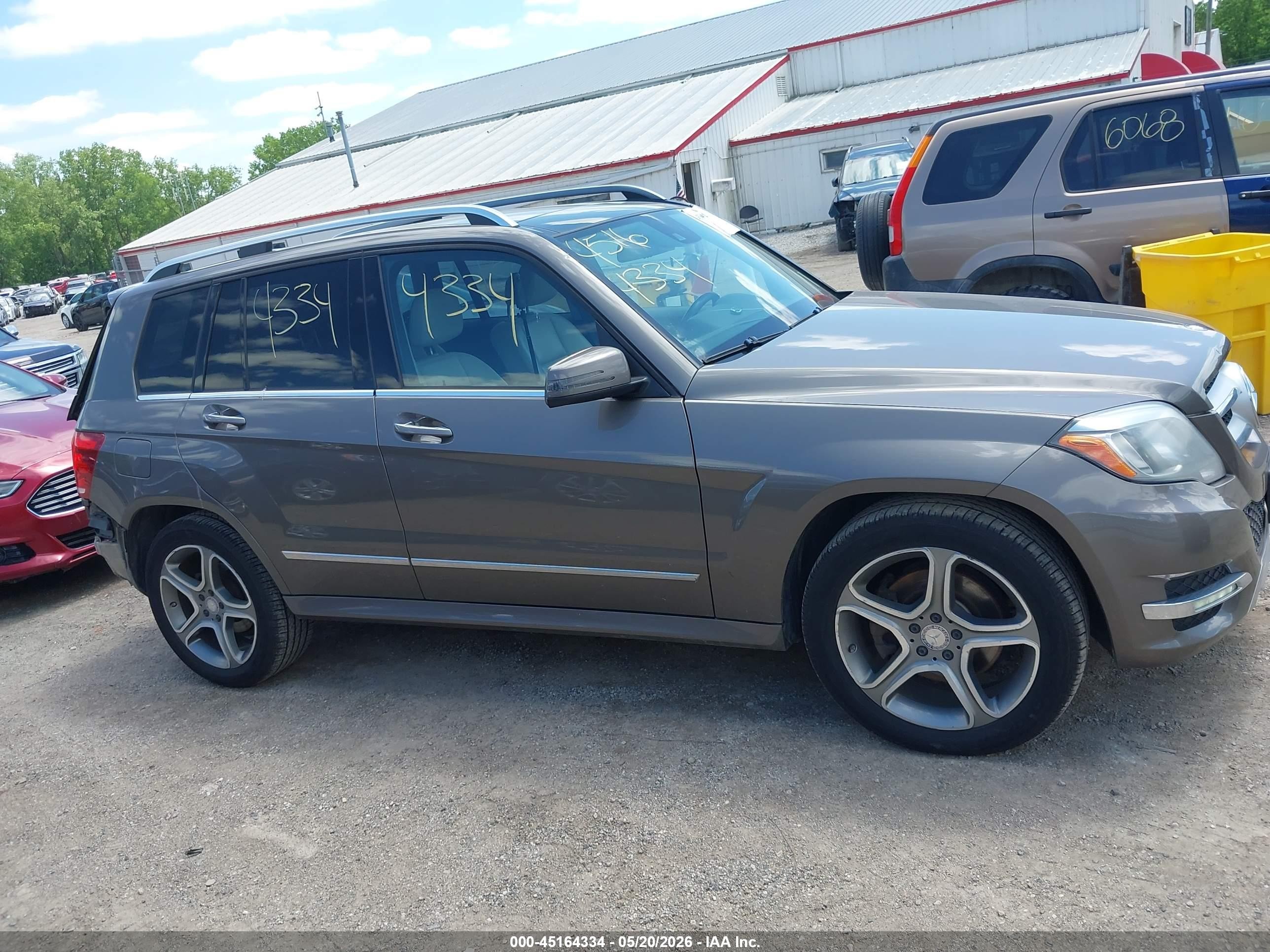 2014 Mercedes-benz Glk 250 Bluetec 4matic Tan vin: WDCGG0EB0EG222258