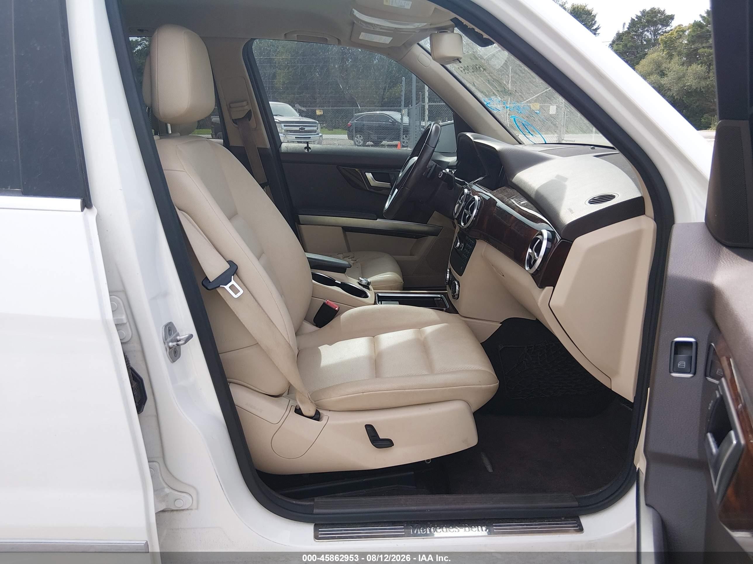 2015 Mercedes-benz Glk 250 Bluetec 4matic White vin: WDCGG0EB0FG337623
