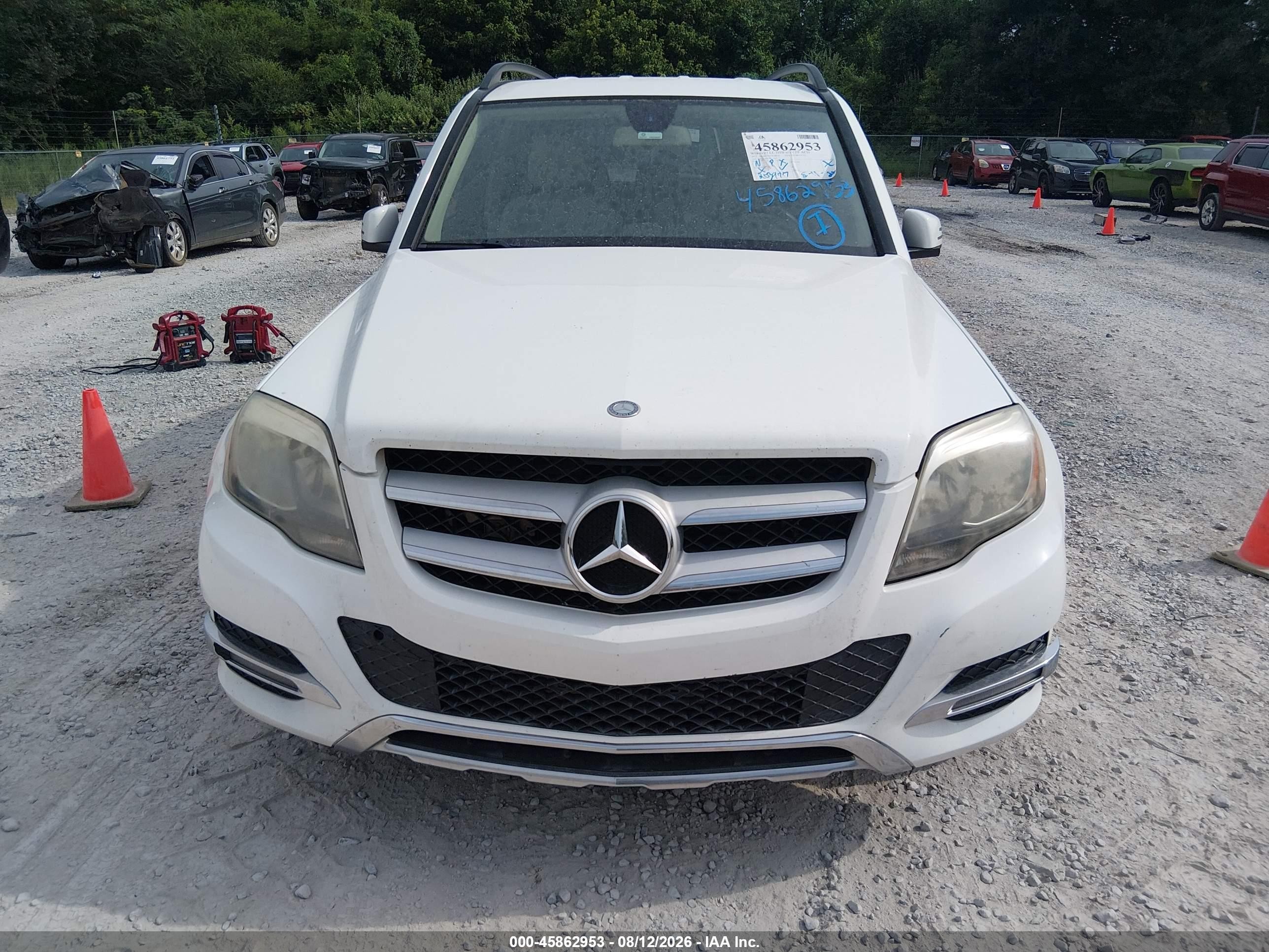 2015 Mercedes-benz Glk 250 Bluetec 4matic White vin: WDCGG0EB0FG337623