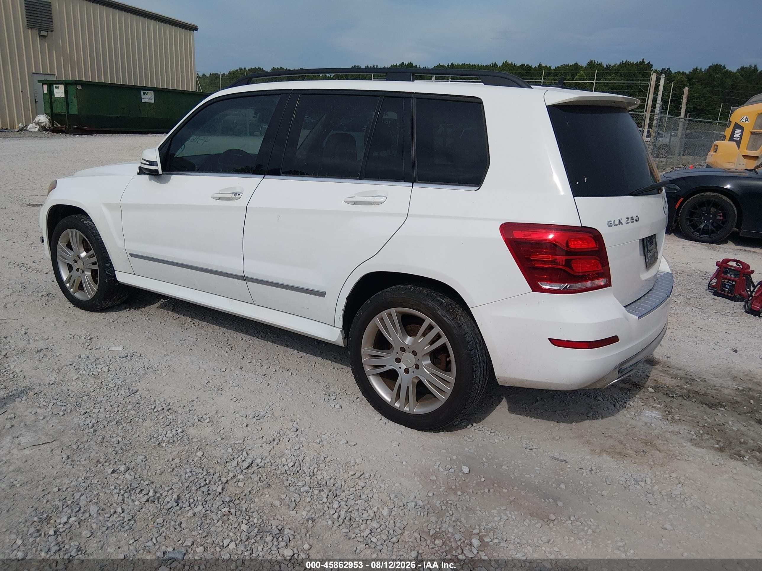 2015 Mercedes-benz Glk 250 Bluetec 4matic White vin: WDCGG0EB0FG337623