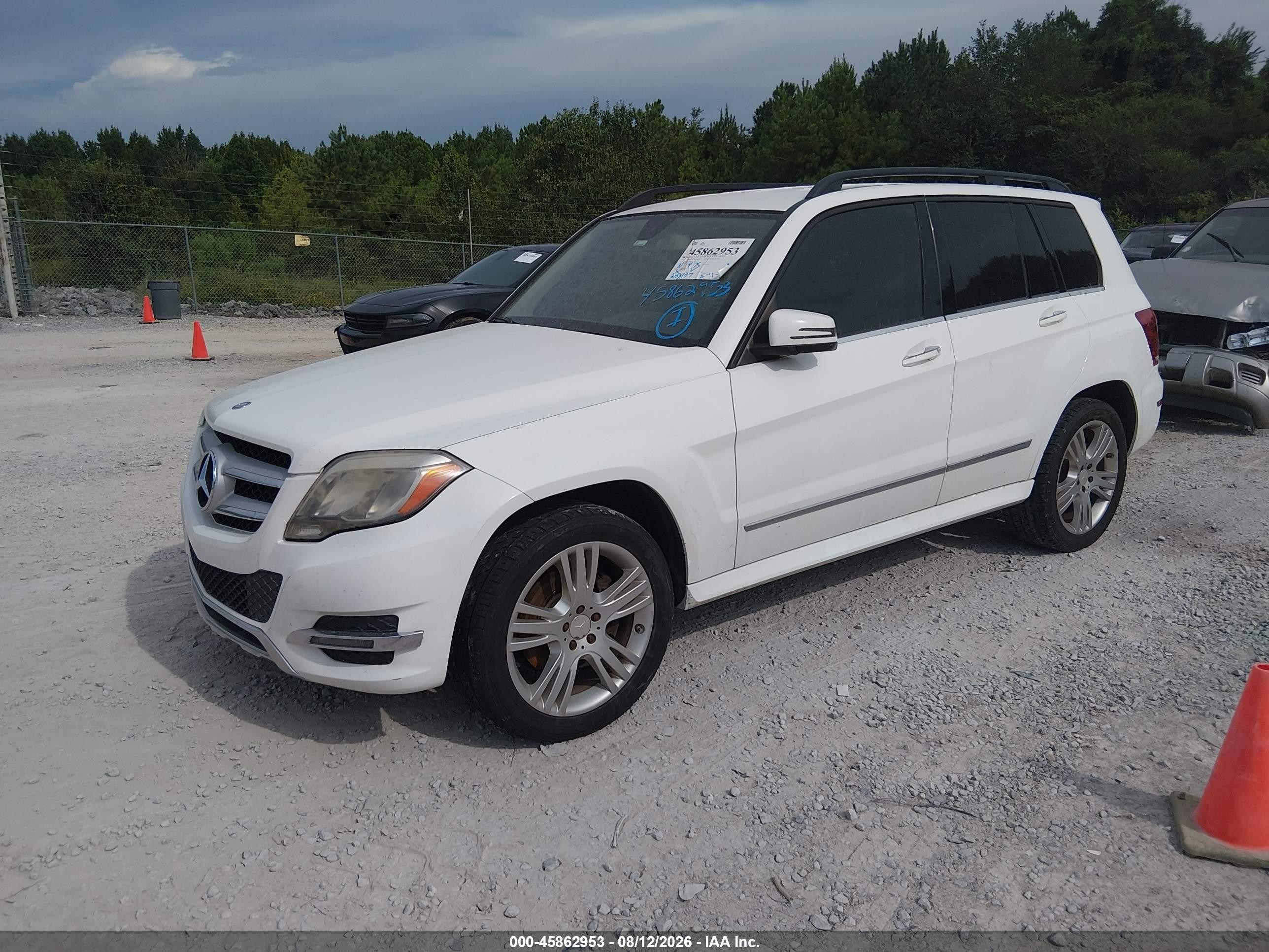 2015 Mercedes-benz Glk 250 Bluetec 4matic White vin: WDCGG0EB0FG337623