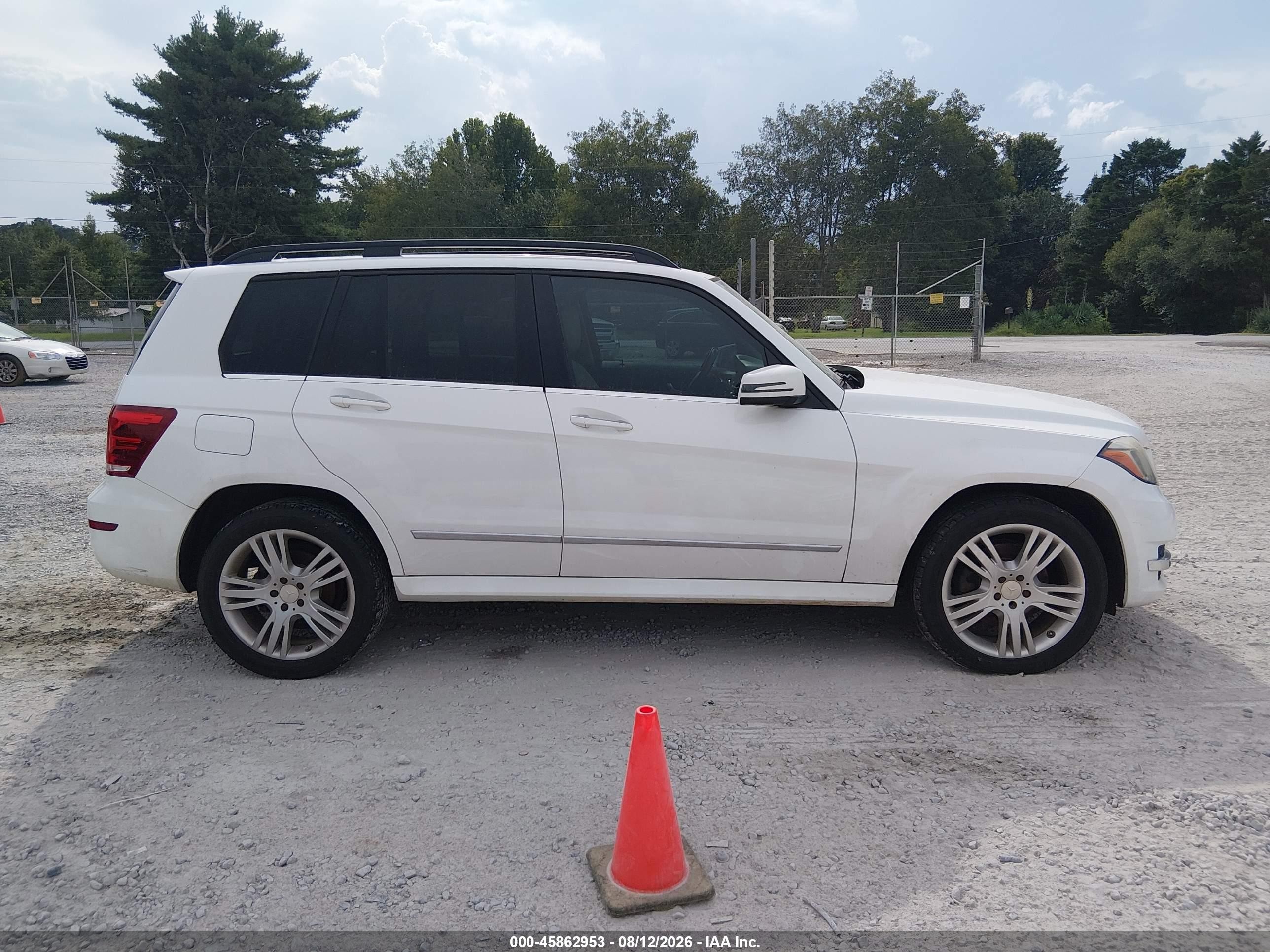 2015 Mercedes-benz Glk 250 Bluetec 4matic White vin: WDCGG0EB0FG337623