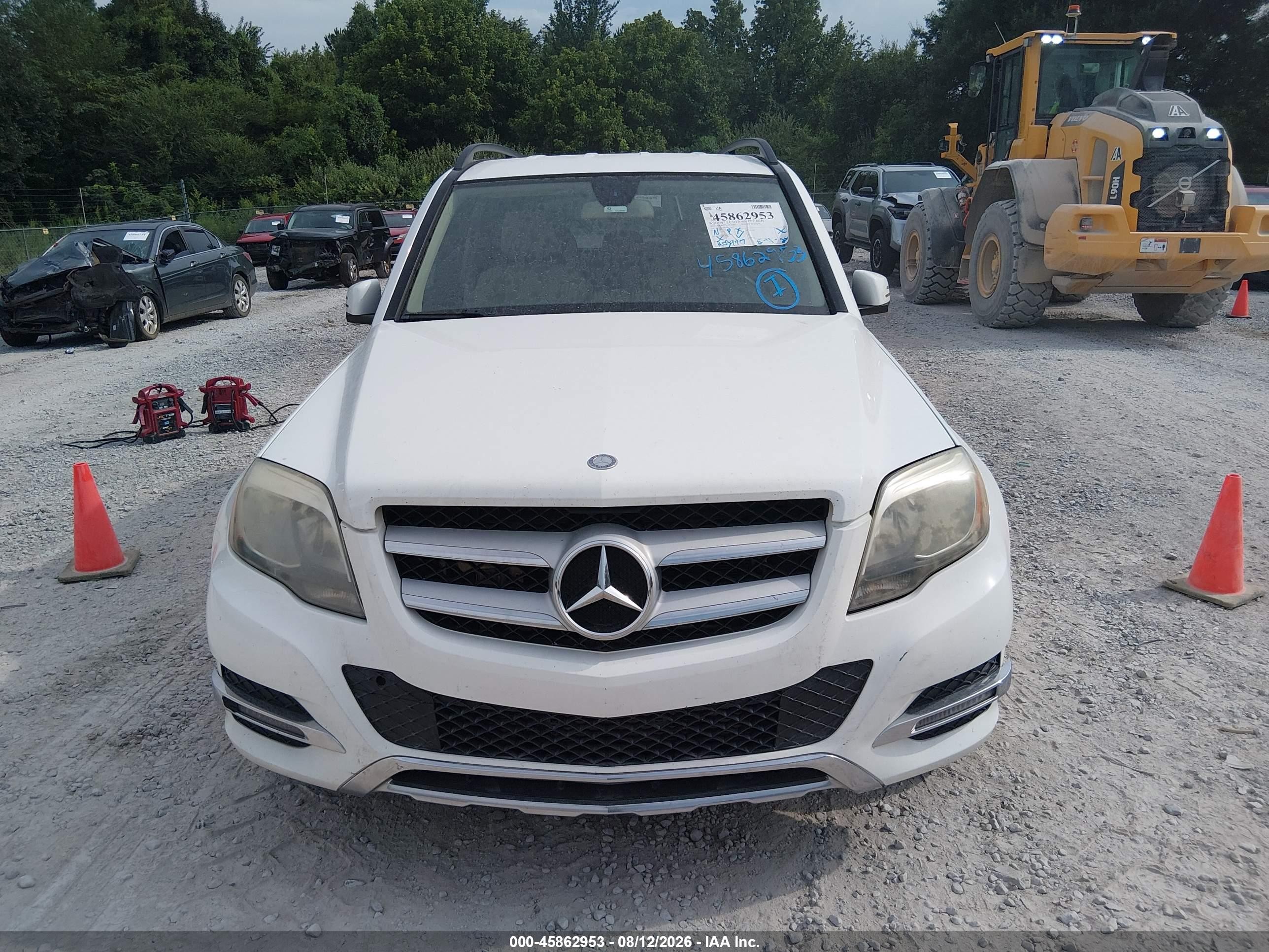 2015 Mercedes-benz Glk 250 Bluetec 4matic White vin: WDCGG0EB0FG337623