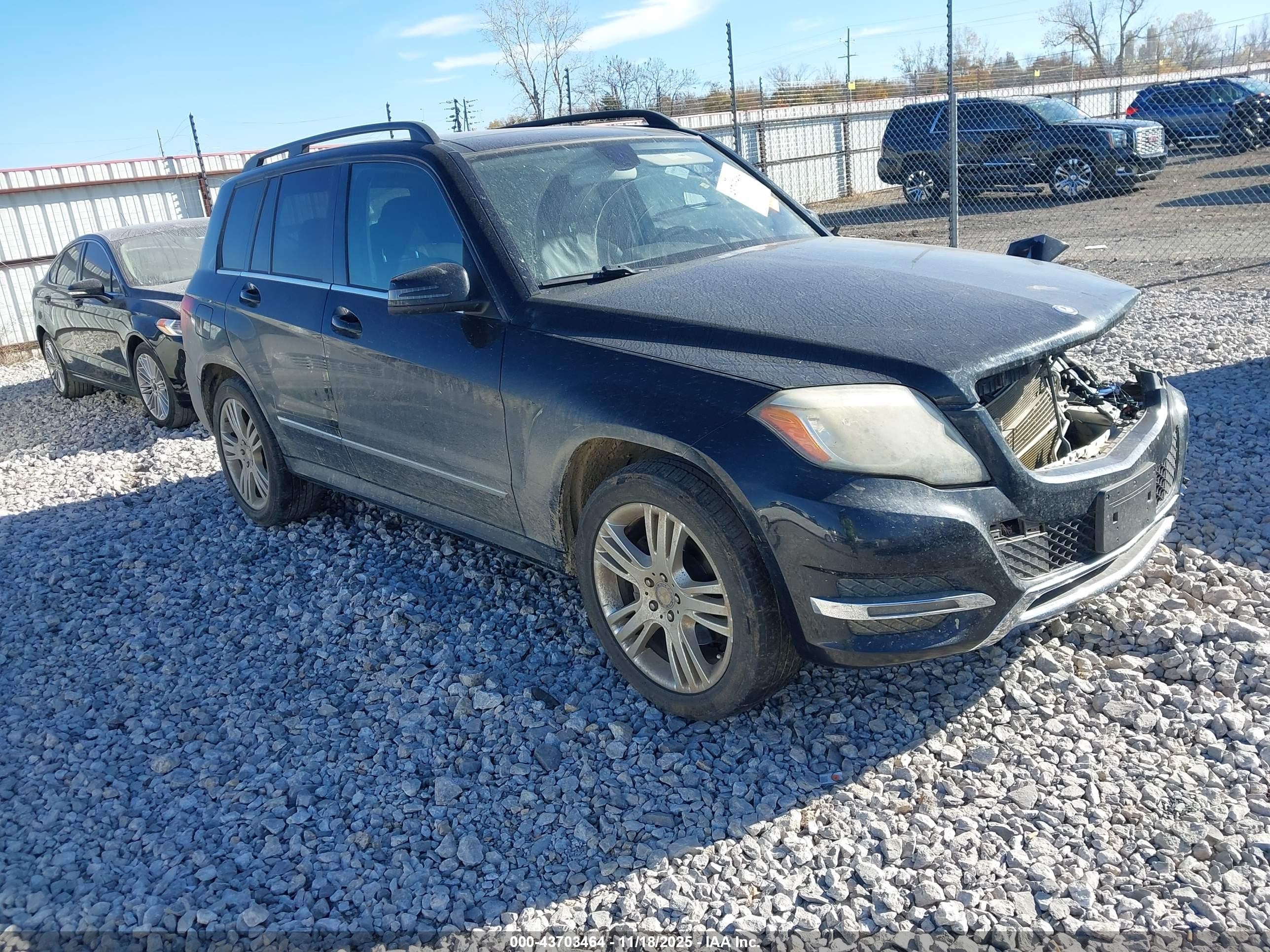 2015 Mercedes-benz Glk 250 Bluetec 4matic Black vin: WDCGG0EB0FG342336