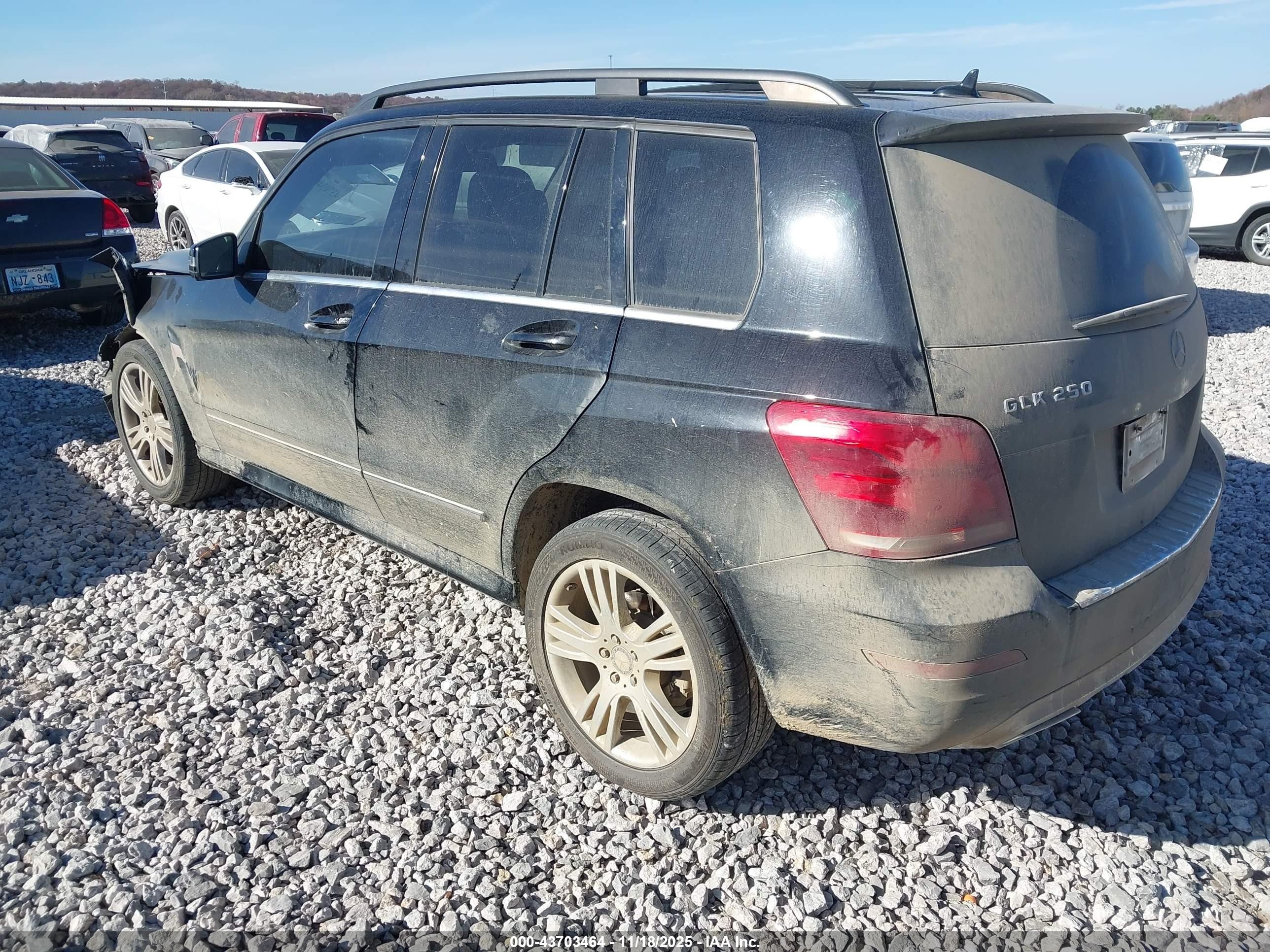 2015 Mercedes-benz Glk 250 Bluetec 4matic Black vin: WDCGG0EB0FG342336