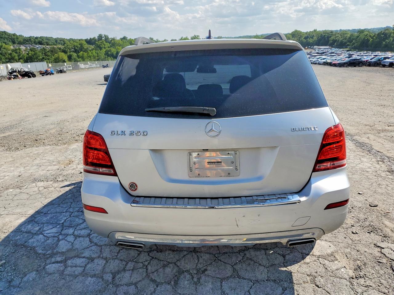 2015 Mercedes-benz Glk 250 Bluetec Silver vin: WDCGG0EB0FG420940