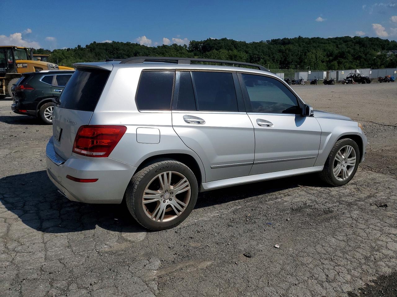 2015 Mercedes-benz Glk 250 Bluetec Silver vin: WDCGG0EB0FG420940