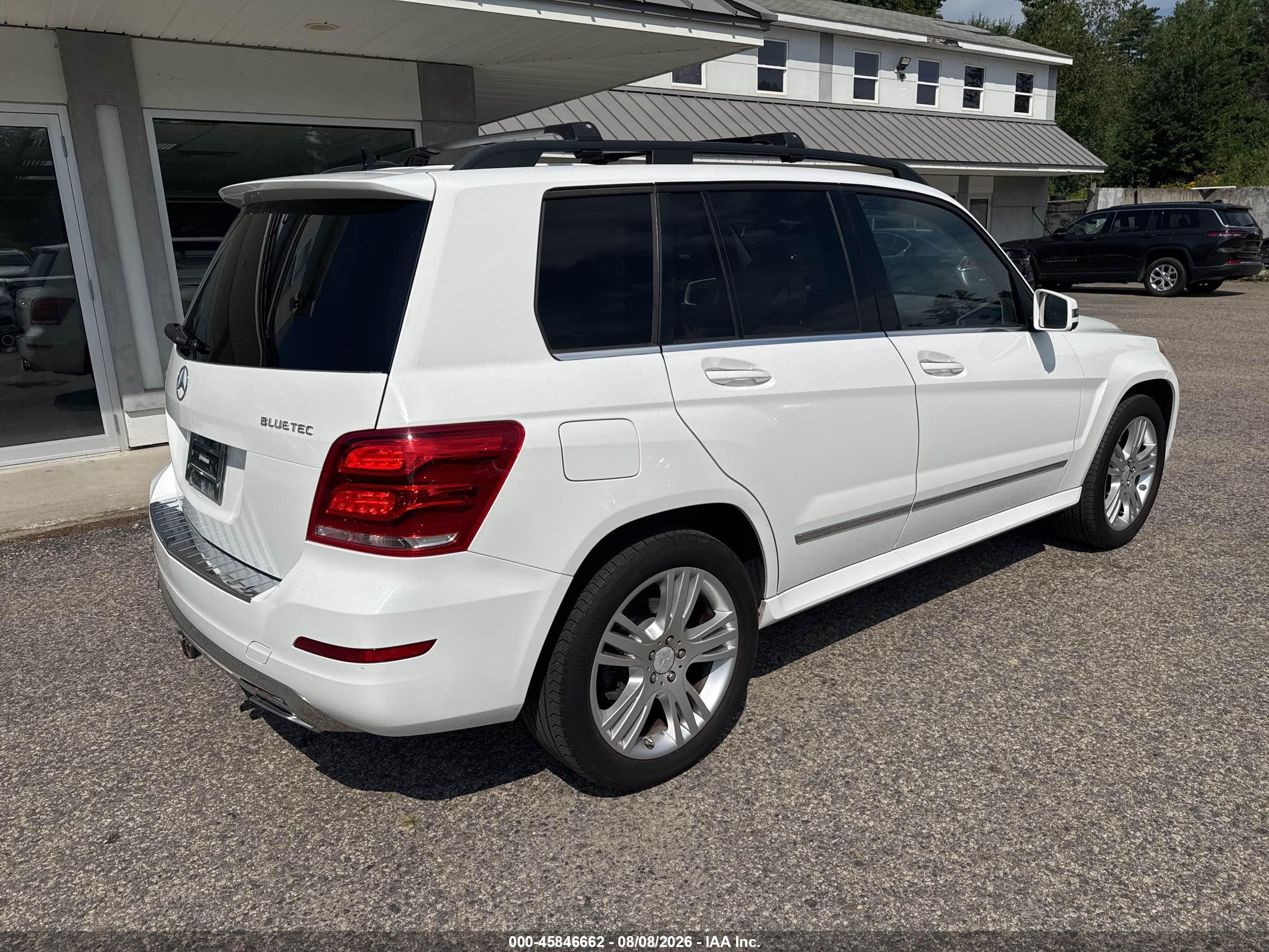 2013 Mercedes-benz Glk 250 Bluetec 4matic White vin: WDCGG0EB1DG121664