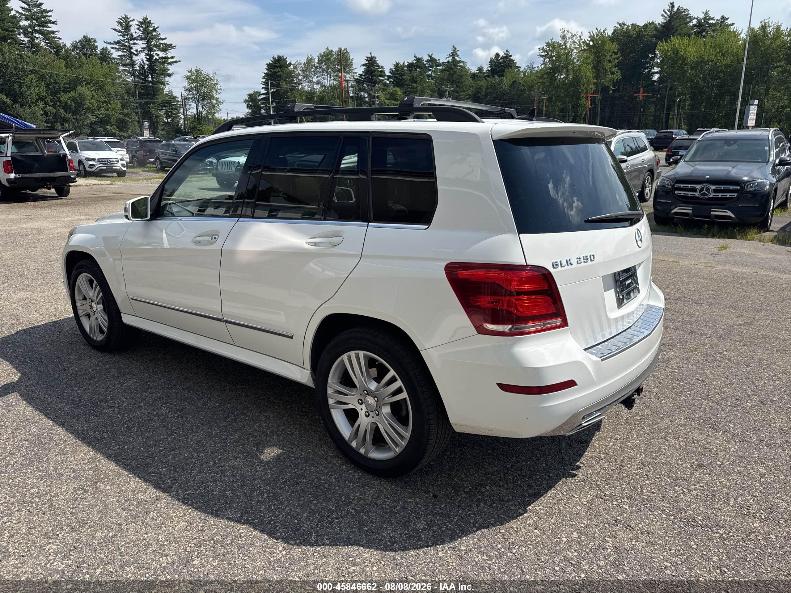 2013 Mercedes-benz Glk 250 Bluetec 4matic White vin: WDCGG0EB1DG121664