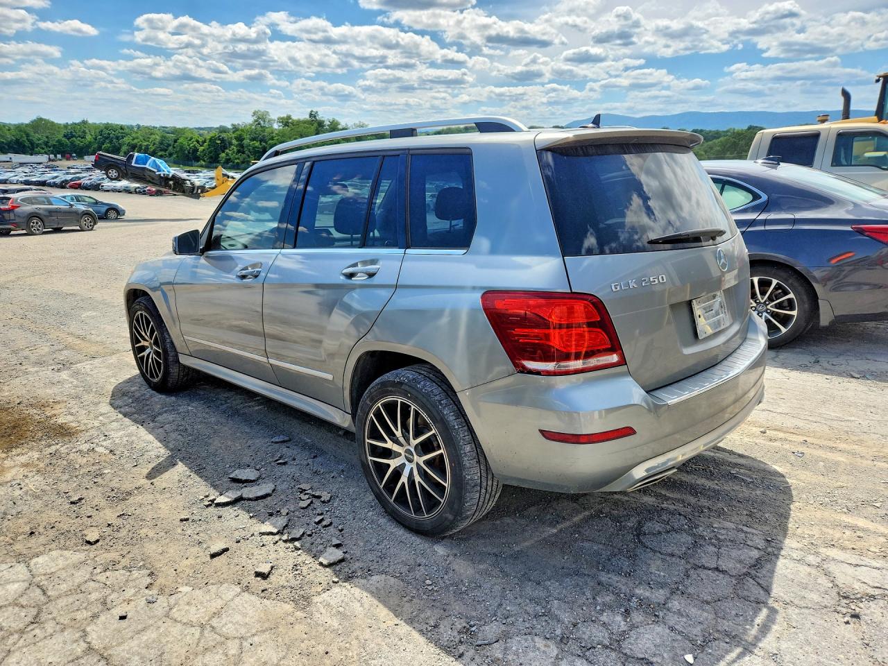 2014 Mercedes-benz Glk 250 Bluetec Gray vin: WDCGG0EB1EG181932