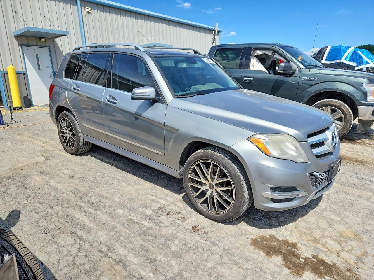 2014 Mercedes-benz Glk 250 Bluetec Gray vin: WDCGG0EB1EG181932