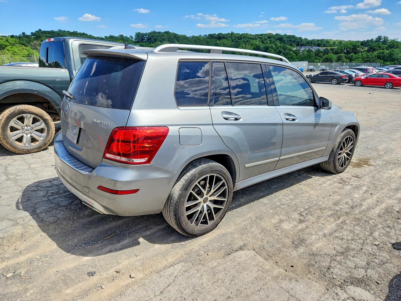 2014 Mercedes-benz Glk 250 Bluetec Gray vin: WDCGG0EB1EG181932