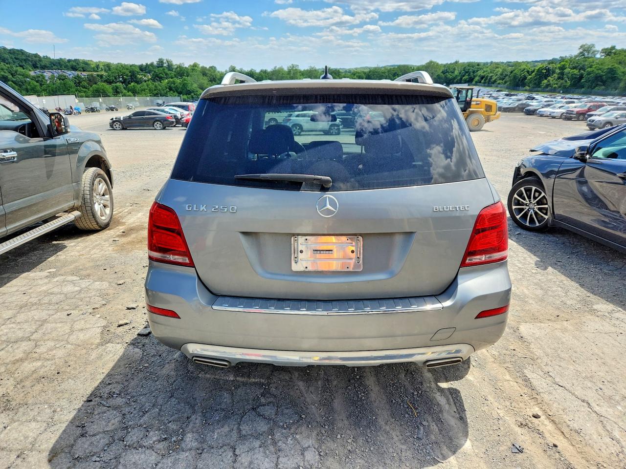 2014 Mercedes-benz Glk 250 Bluetec Gray vin: WDCGG0EB1EG181932