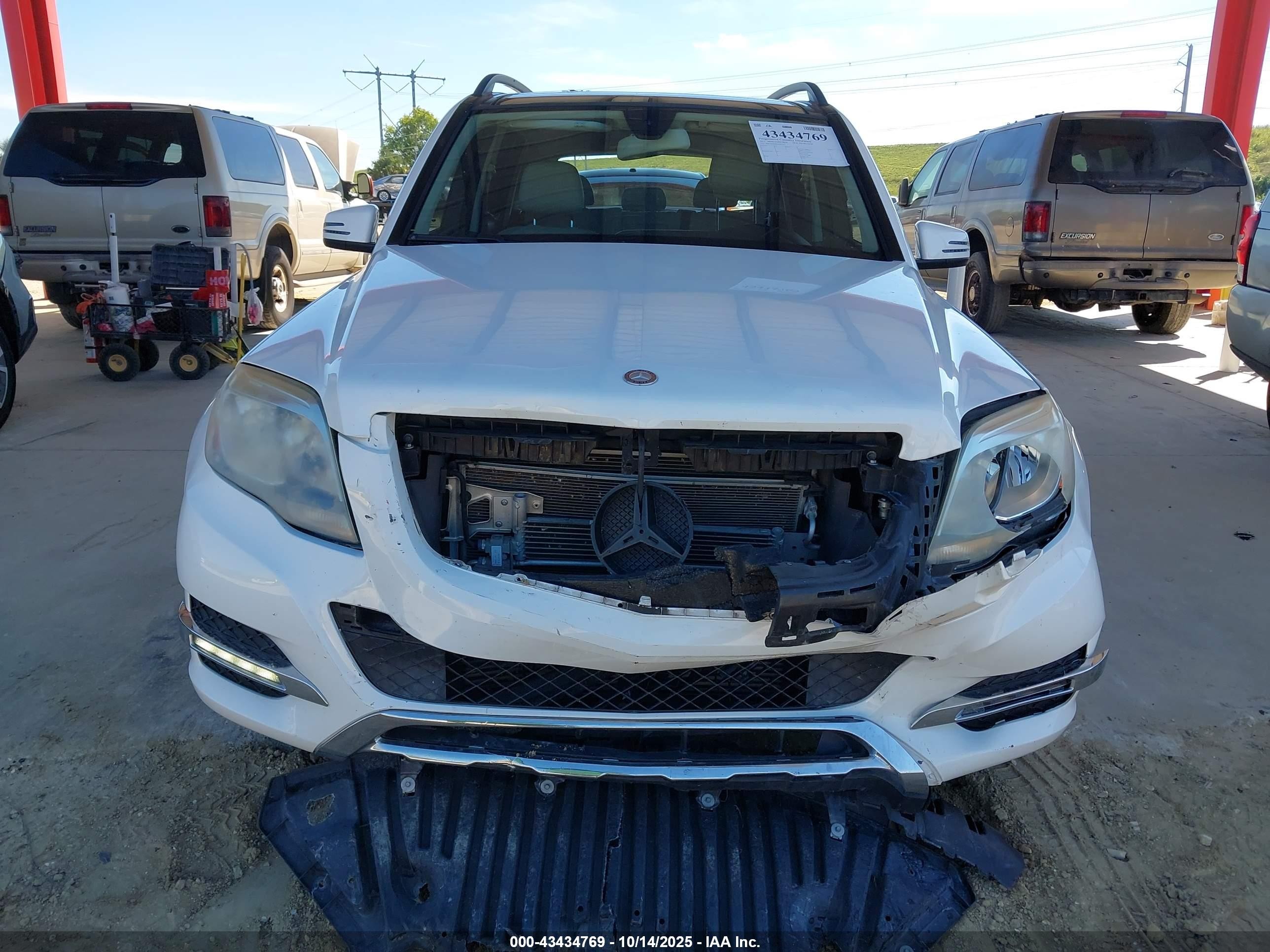 2015 Mercedes-benz Glk 250 Bluetec 4matic White vin: WDCGG0EB1FG423152