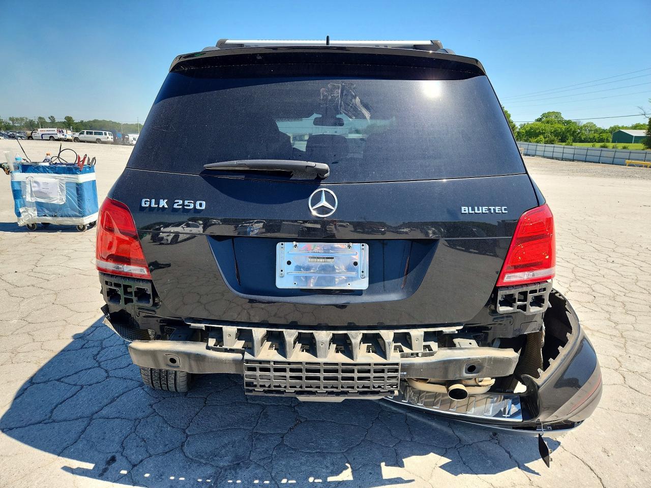 2015 Mercedes-benz Glk 250 Bluetec Черный vin: WDCGG0EB1FG435110