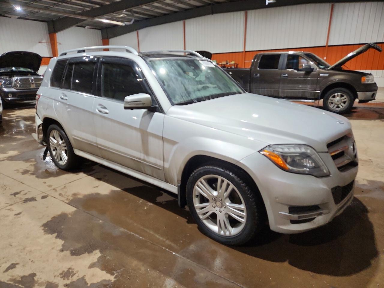 2014 Mercedes-benz Glk 250 Bluetec Silver vin: WDCGG0EB2EG205641