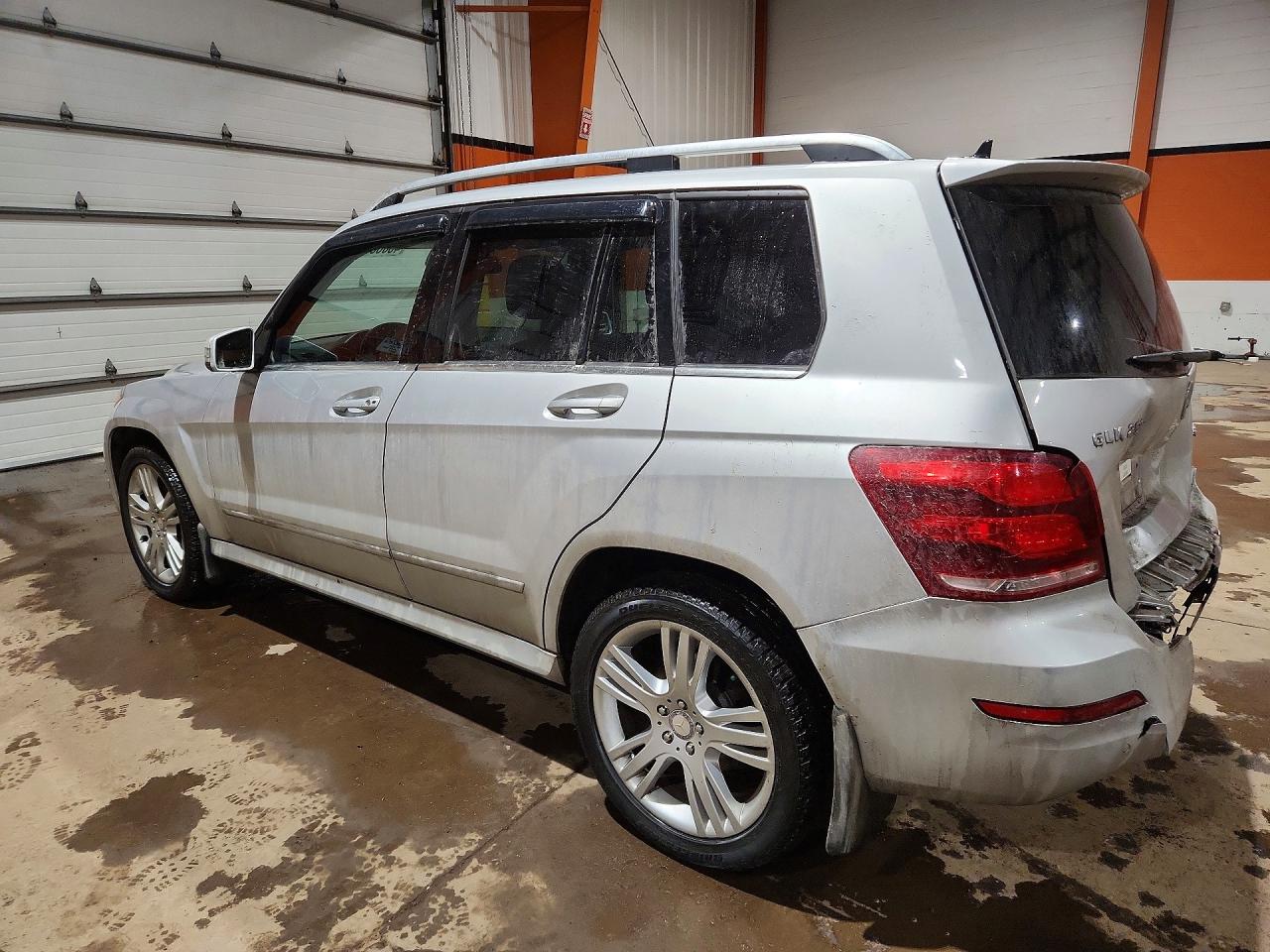2014 Mercedes-benz Glk 250 Bluetec Silver vin: WDCGG0EB2EG205641